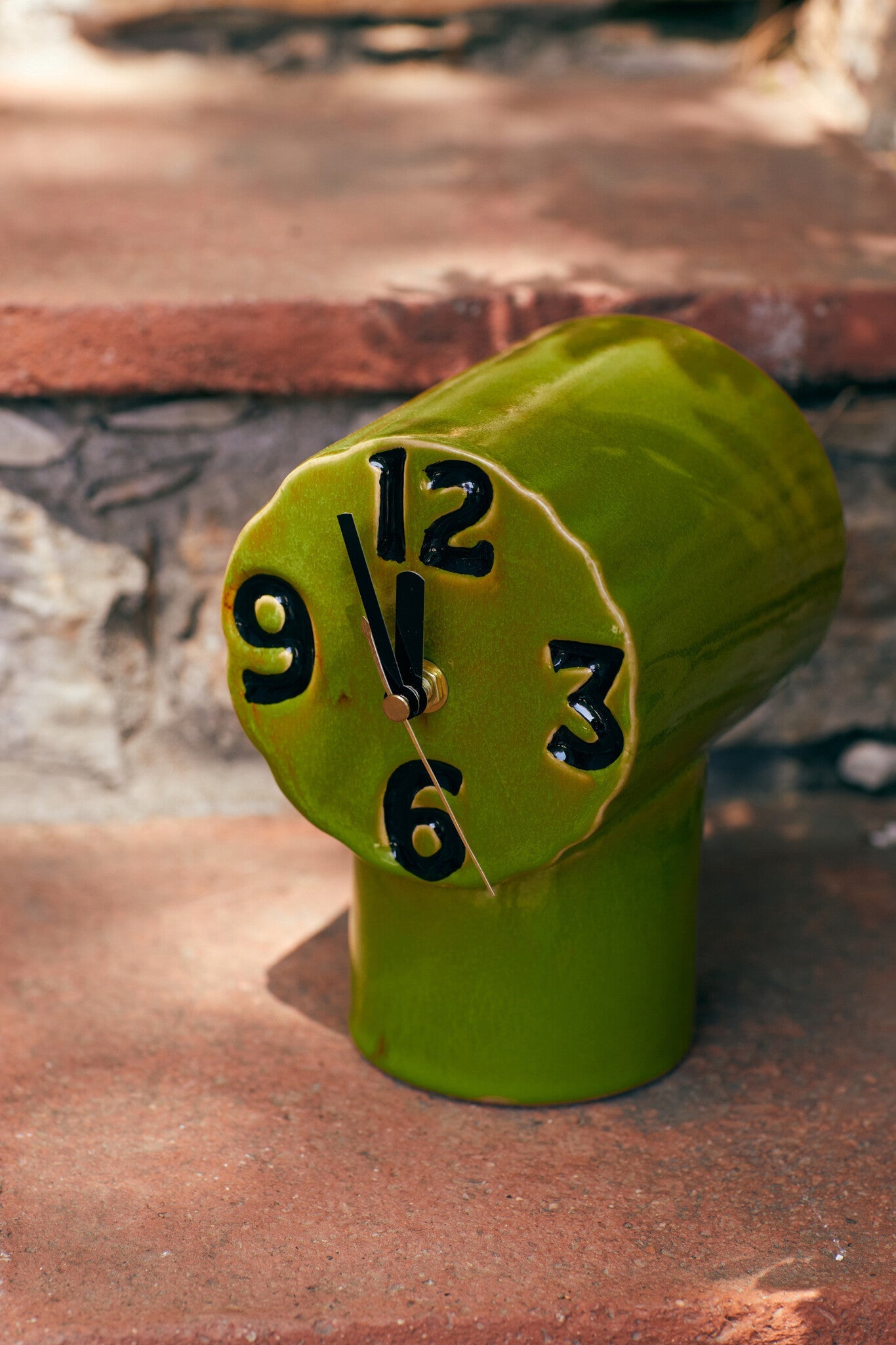 HK Living | Retro clock olive