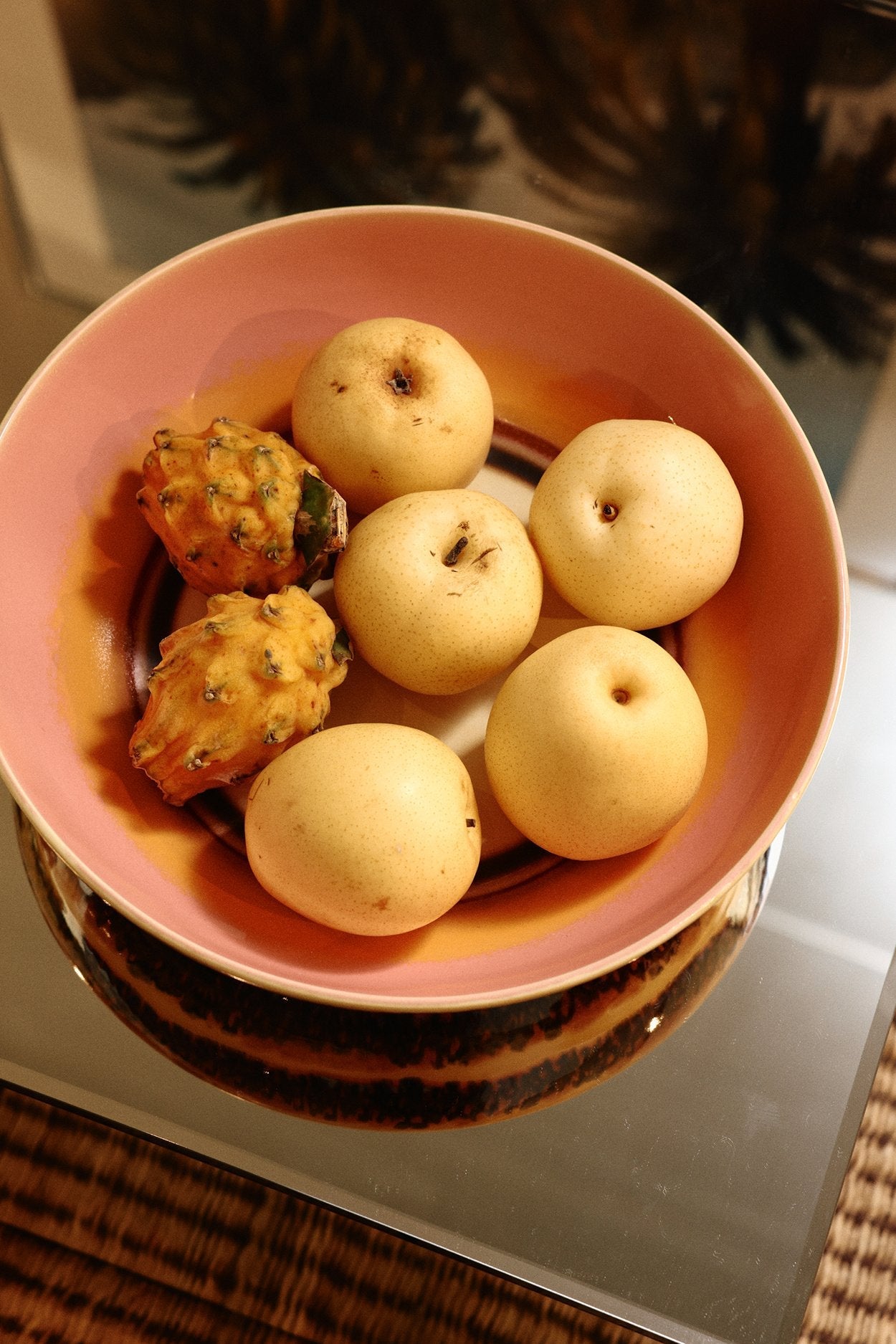 HK Living | 70's servies saladeschaal XL Serene