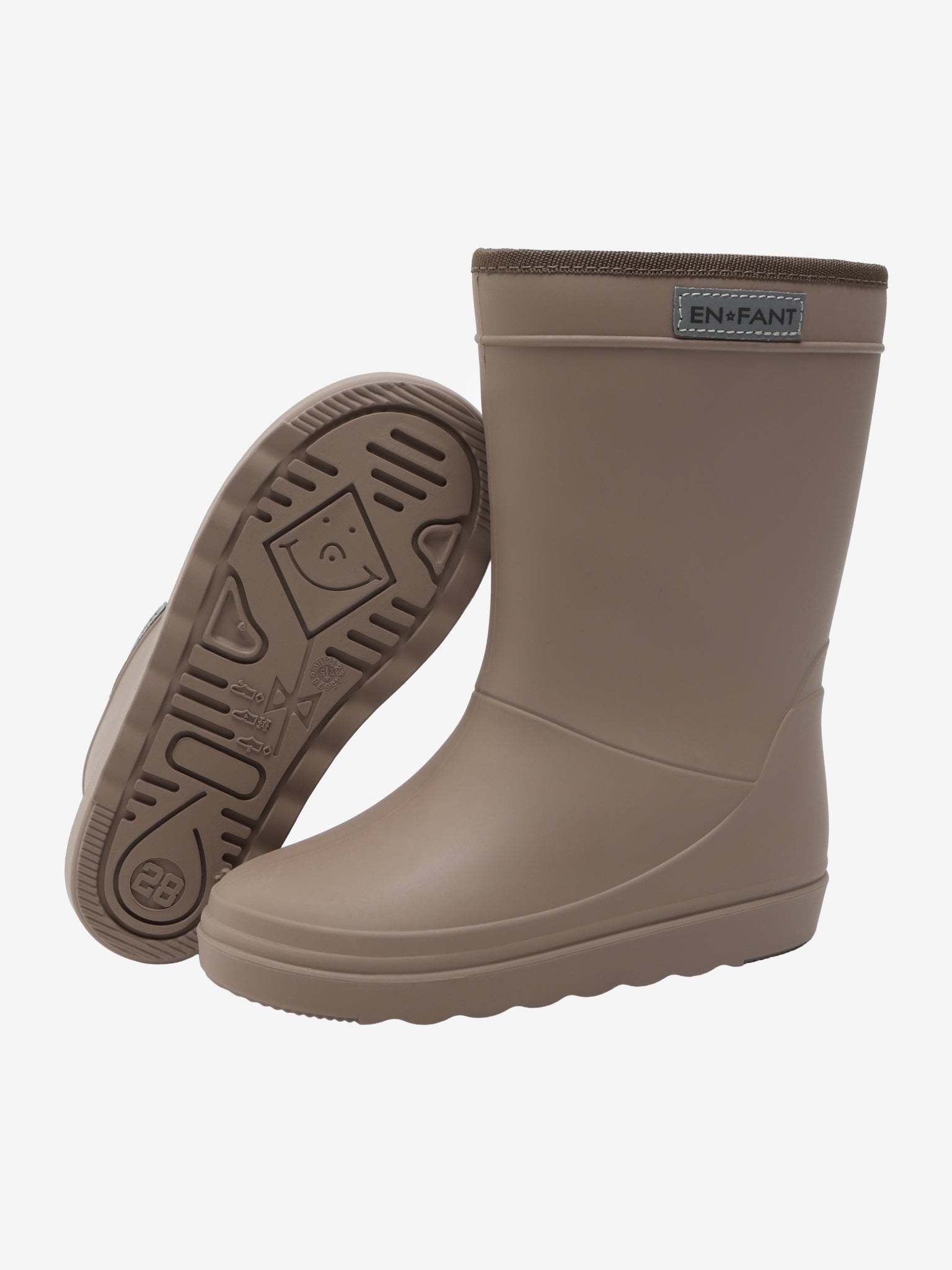 Enfant | Thermo Boots Solid Pine Bark