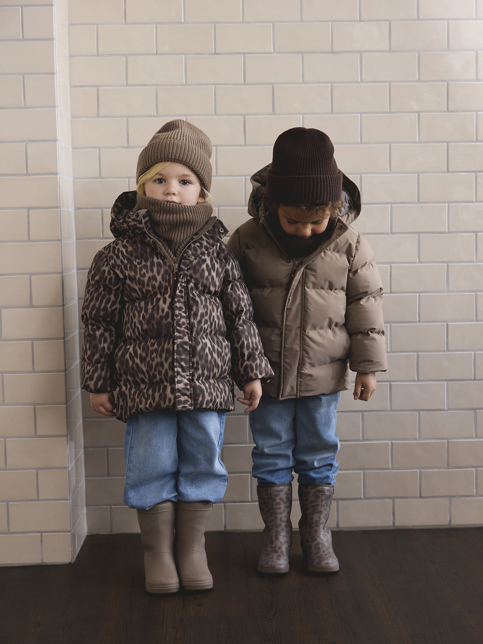 Enfant | Thermo Boots Solid Pine Bark