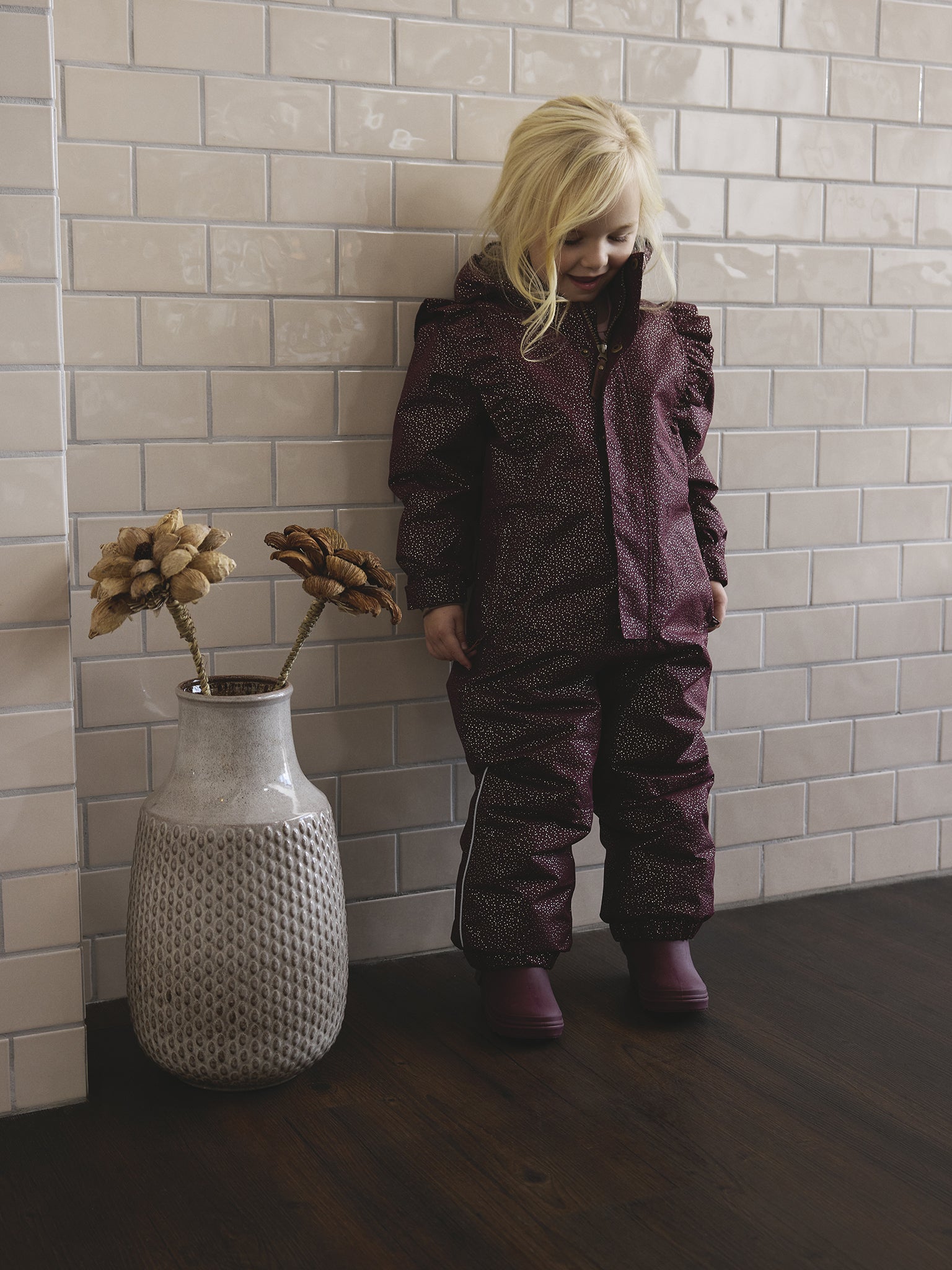 Enfant | Thermo Boots Solid Port Royale