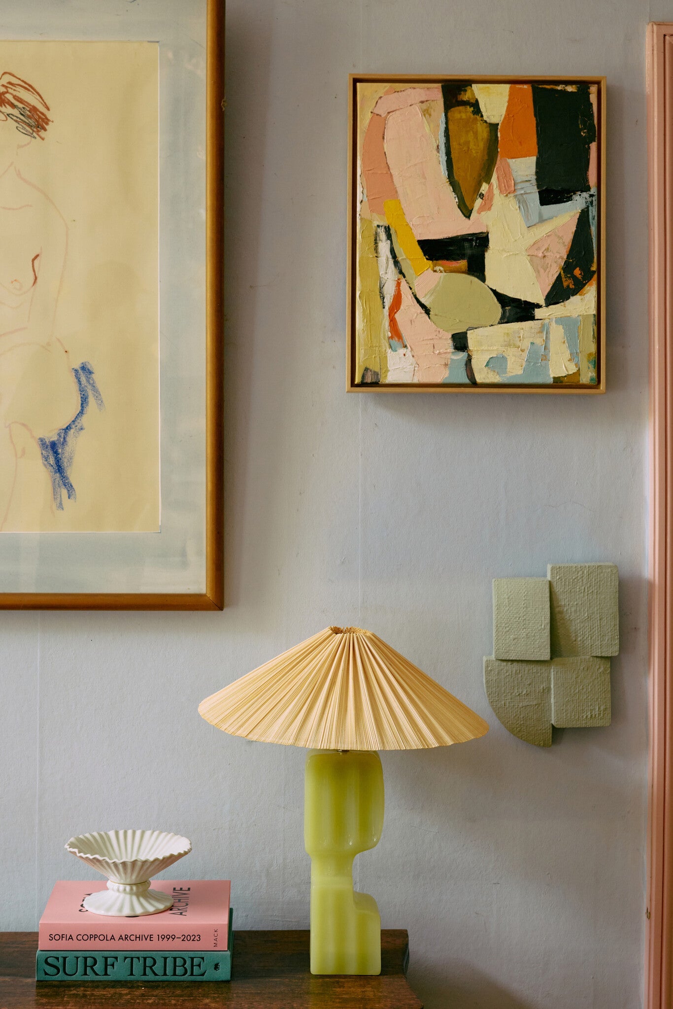 HK Living | Wall sculpture Levels 30x5x22cm