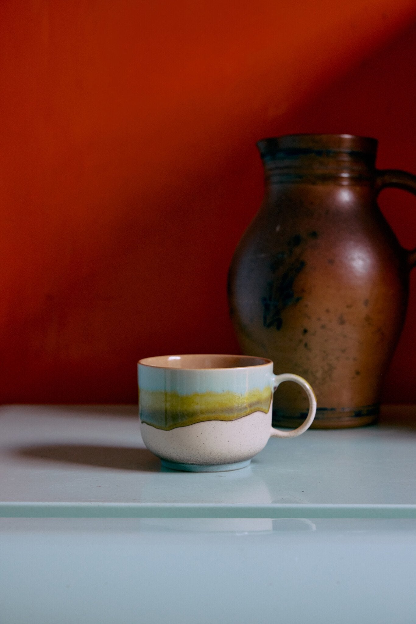HK Living | 70's servies theekop XL Glint