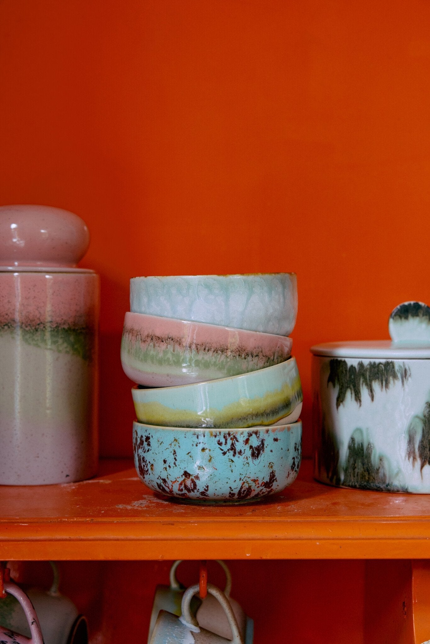 HK Living | 70's servies dessertkom Petal