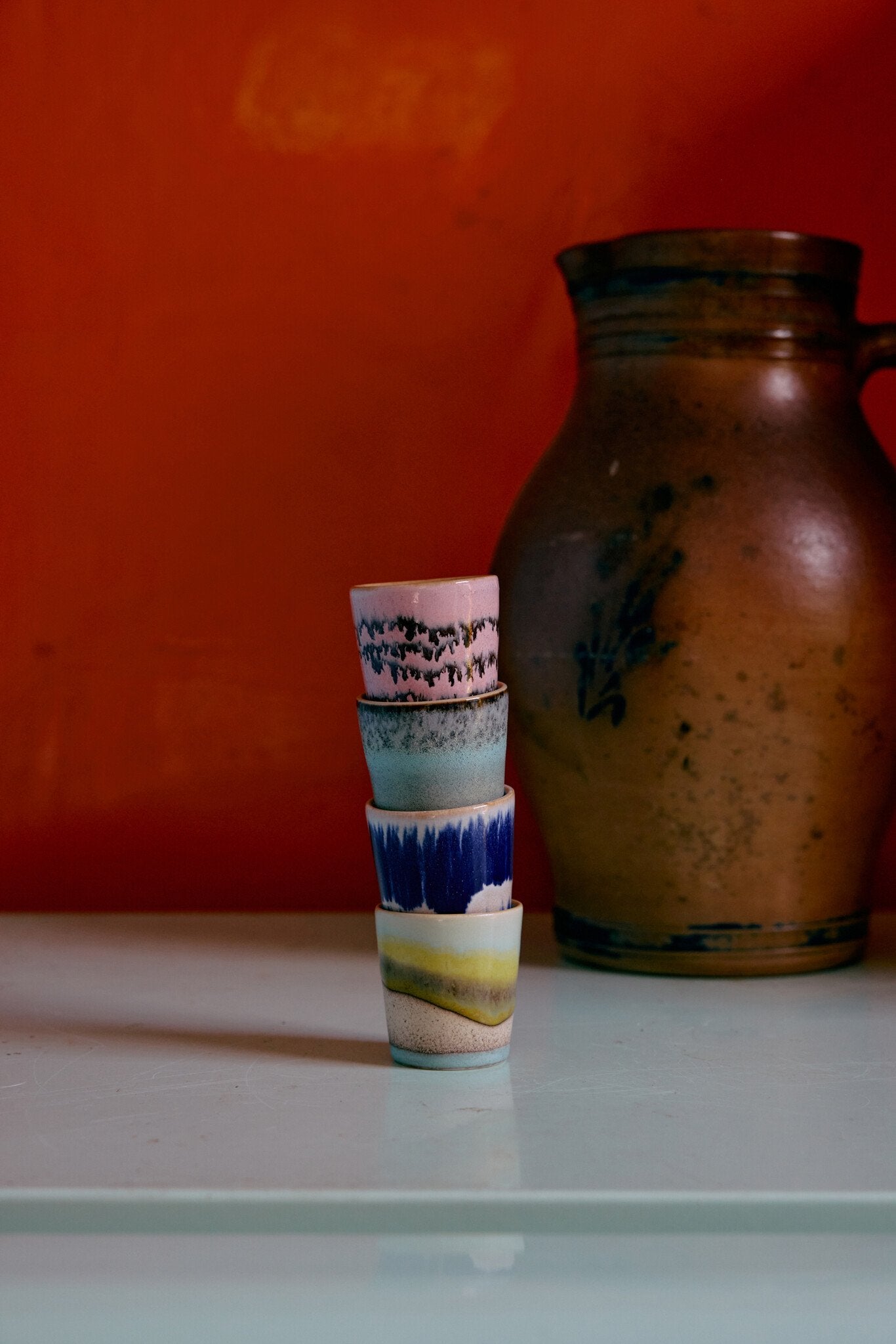 HK Living | 70's servies Eierdopjes Vibrance