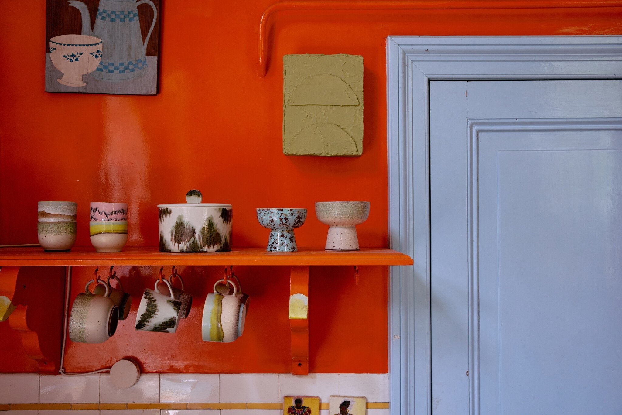 HK Living | 70's servies koffiemok Skyline