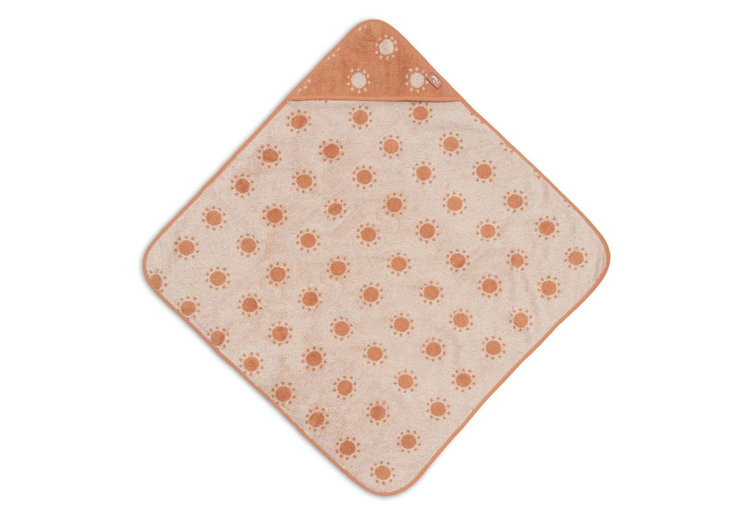 Jollein | Badcape badstof jacquard sun light terra