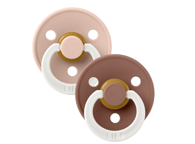 Bibs | Speen round set2 Glow blush woodchuck