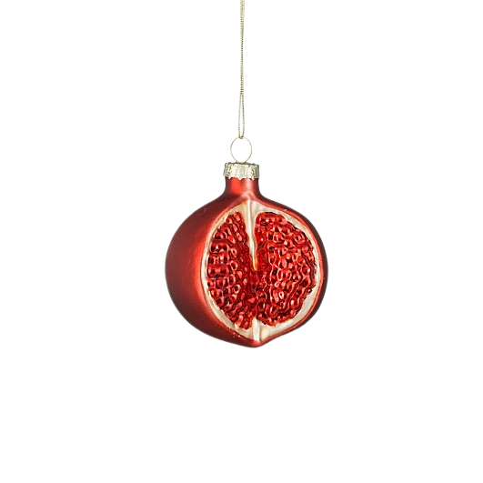 Selected by | Ornament granaatappel rood 7cm