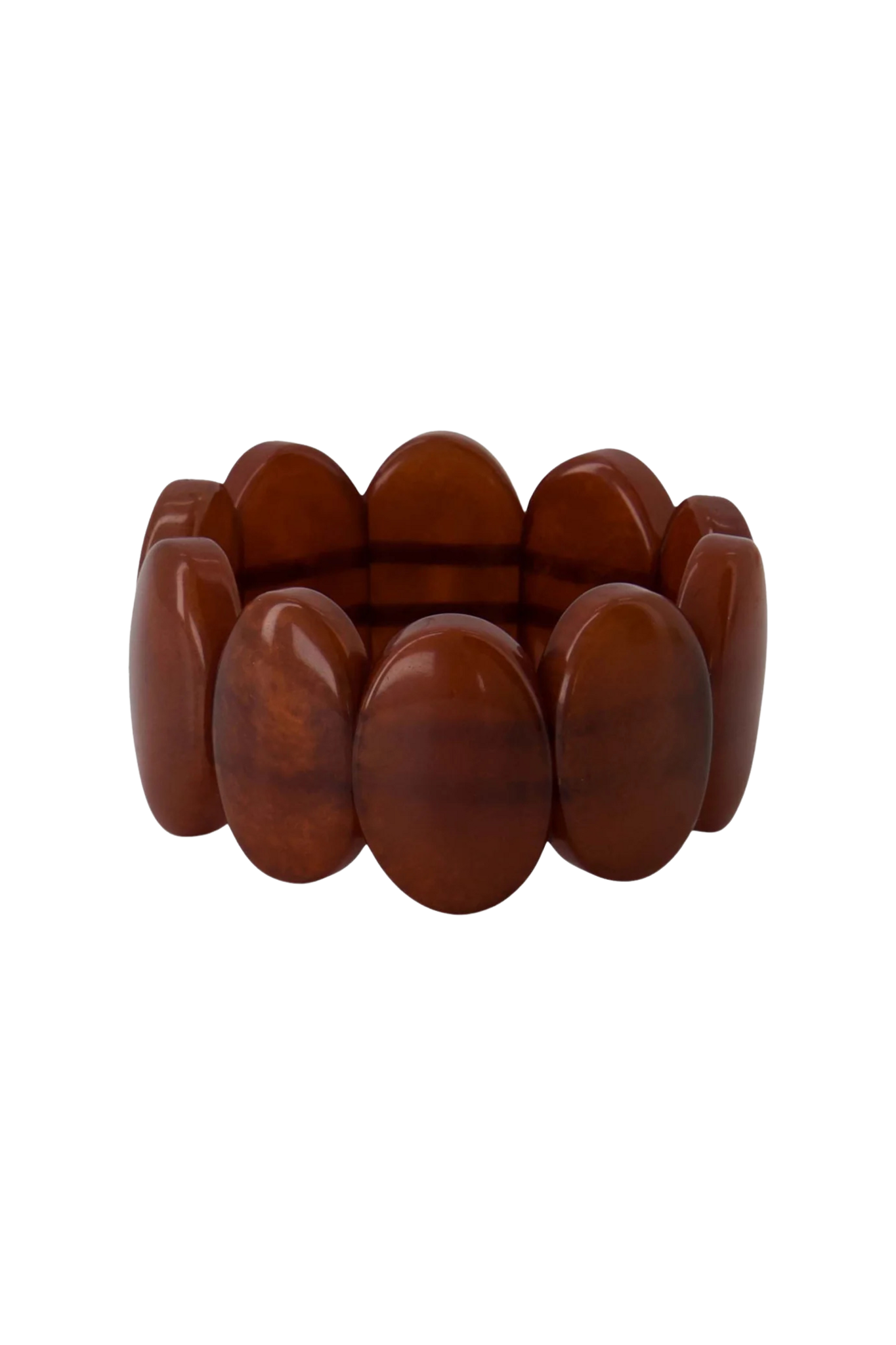 Zusss | Kralenarmband bruin