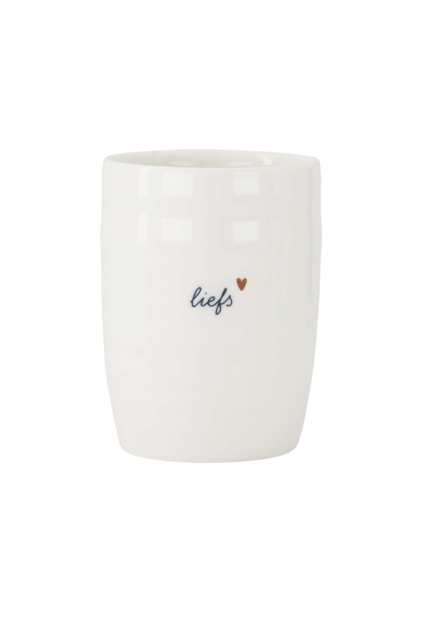 Zusss | Koffiemok liefs wit/bruin