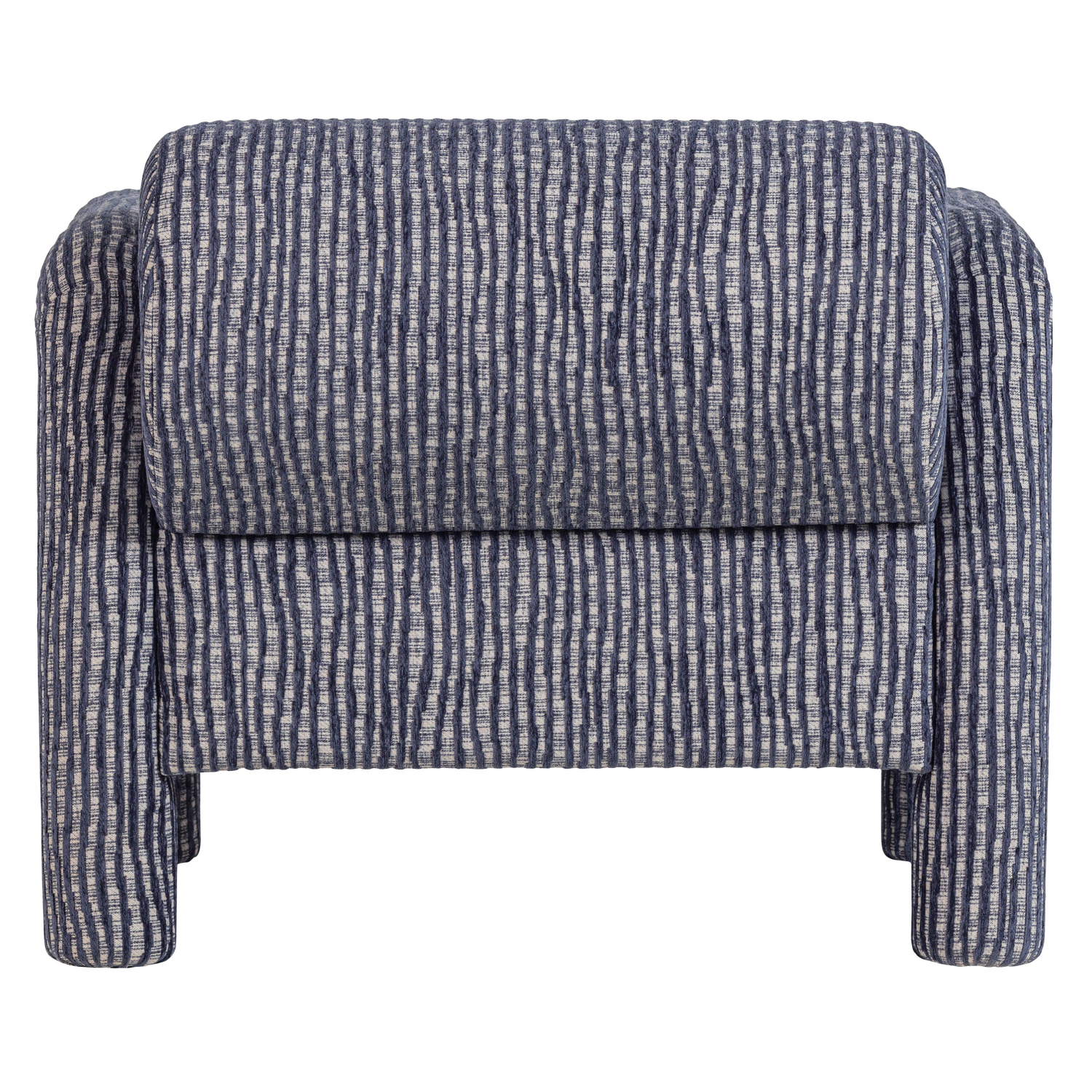 Woood | Lenny Fauteuil met dessin grijsblauw