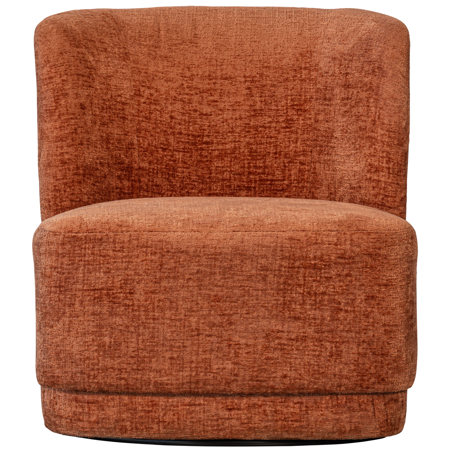 Woood | Draaifauteuil Atty velvet oranje