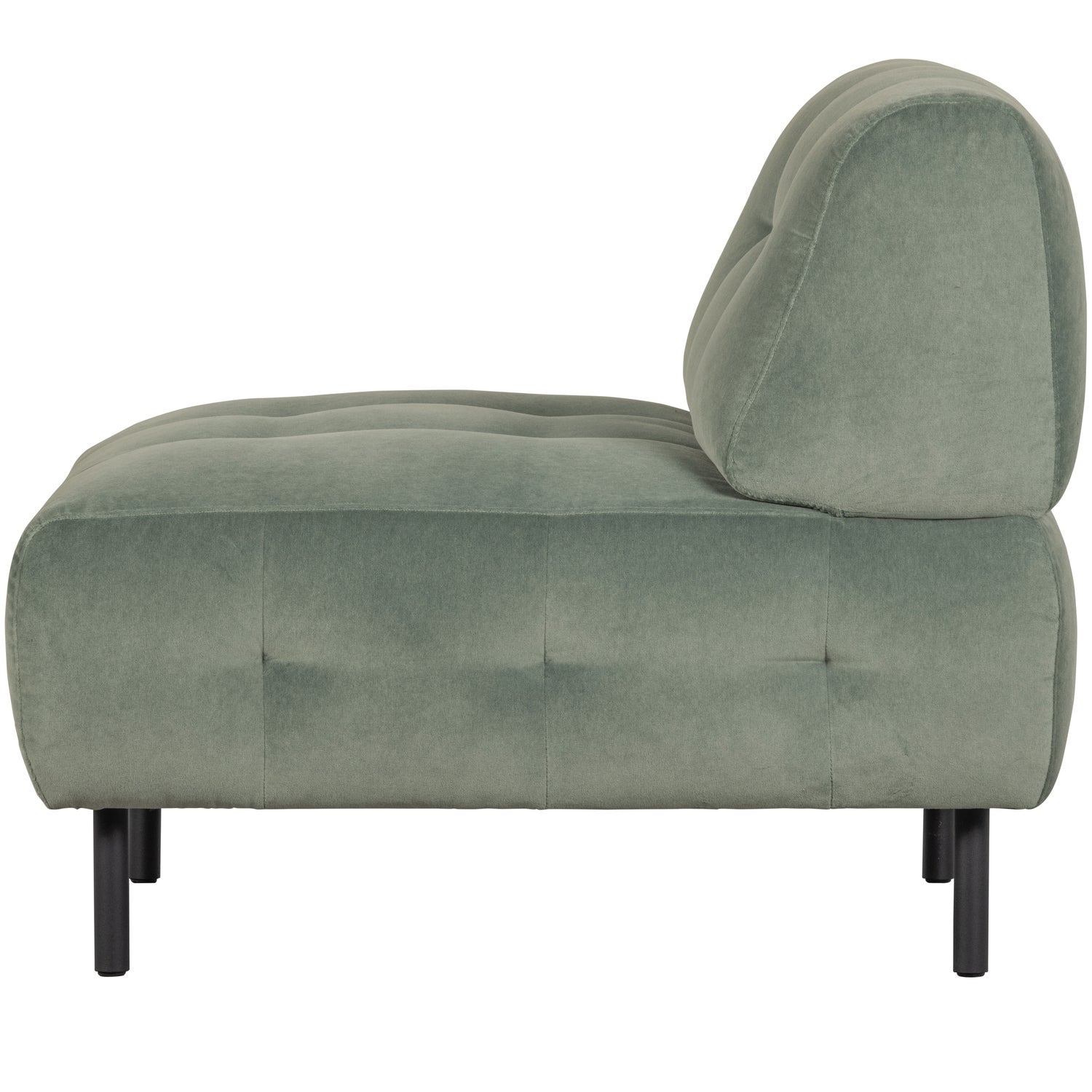 Woood | Fauteuil Lloyd velvet waterplant