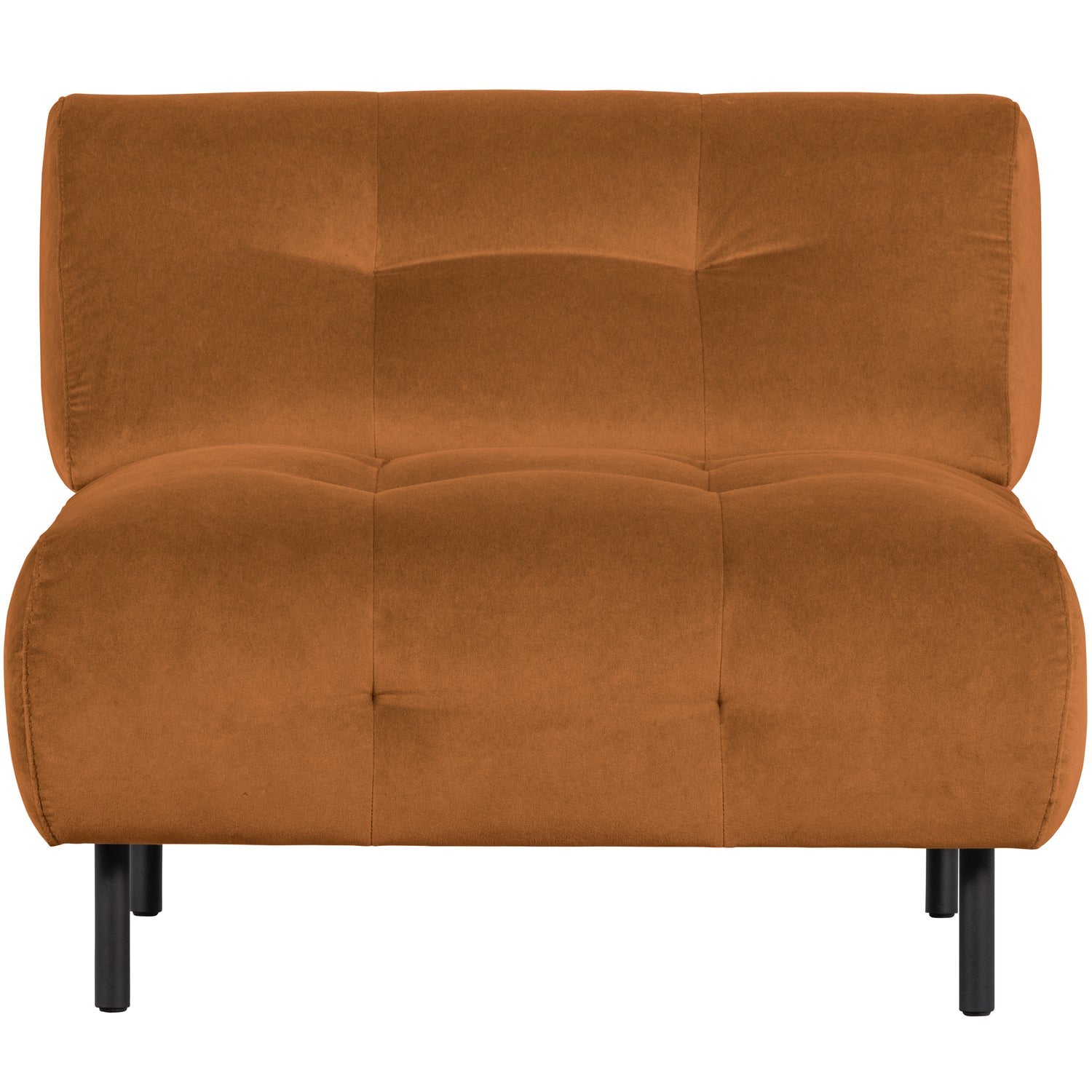 Woood | Fauteuil Lloyd velvet kaneel