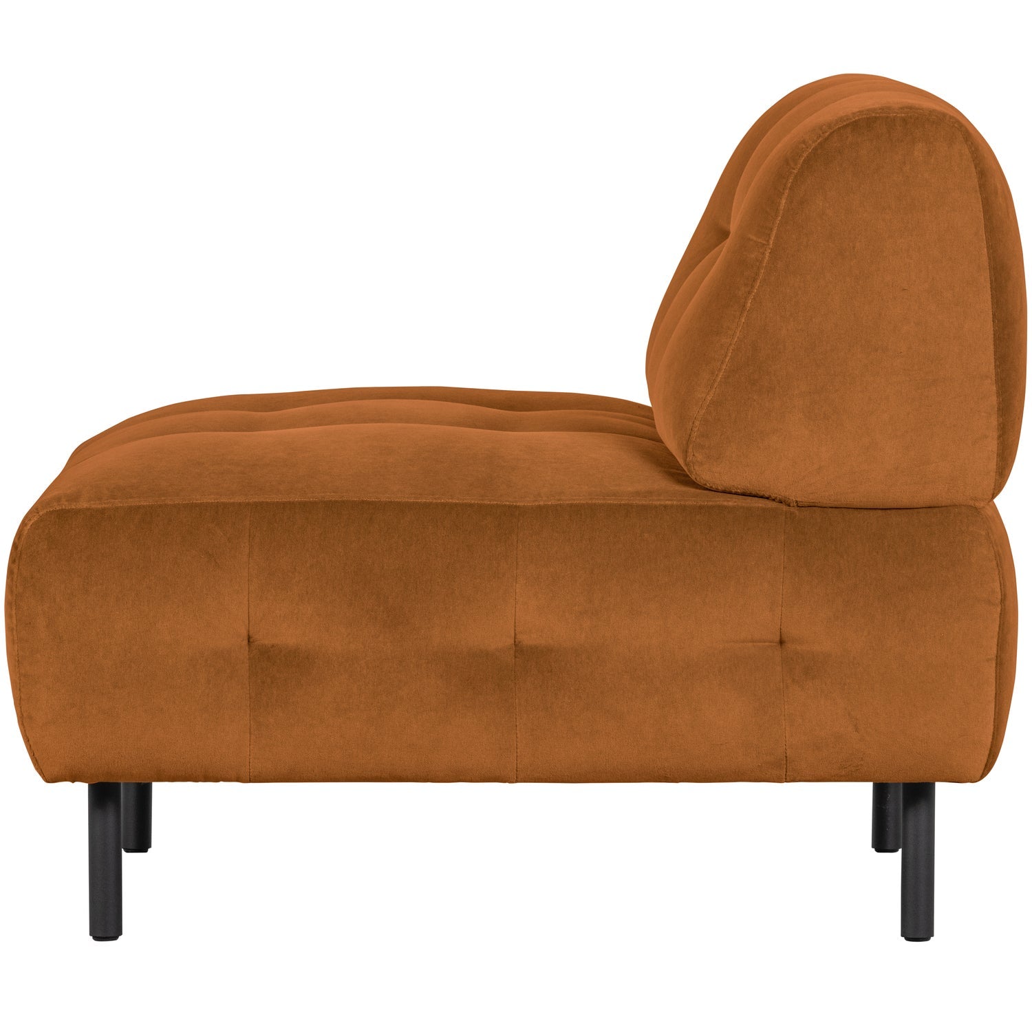 Woood | Fauteuil Lloyd velvet kaneel