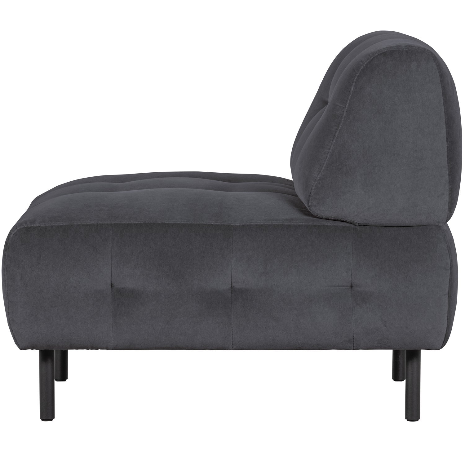 Woood | Fauteuil Lloyd velvet wolk