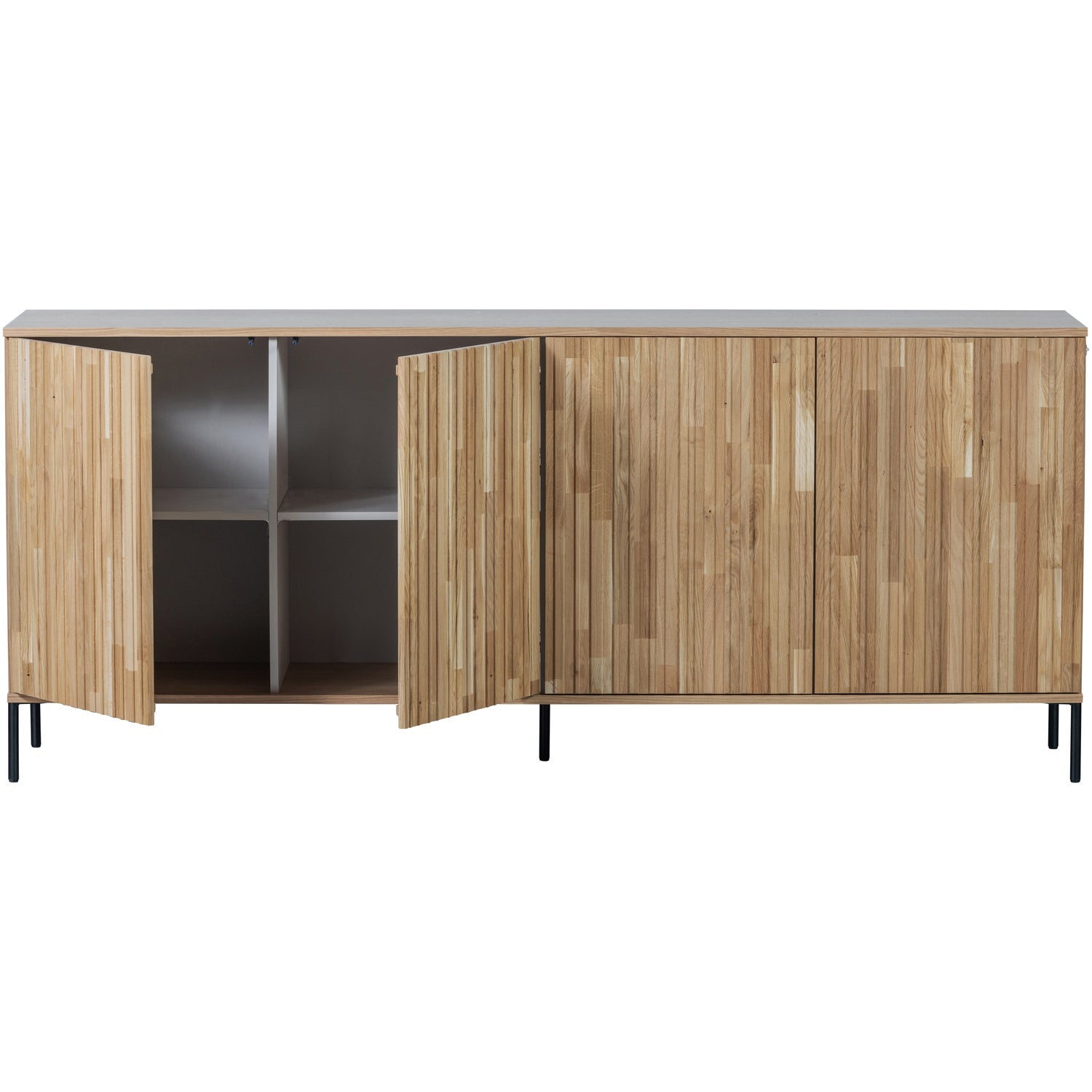 Woood | Dressoir Gravure 200cm eiken
