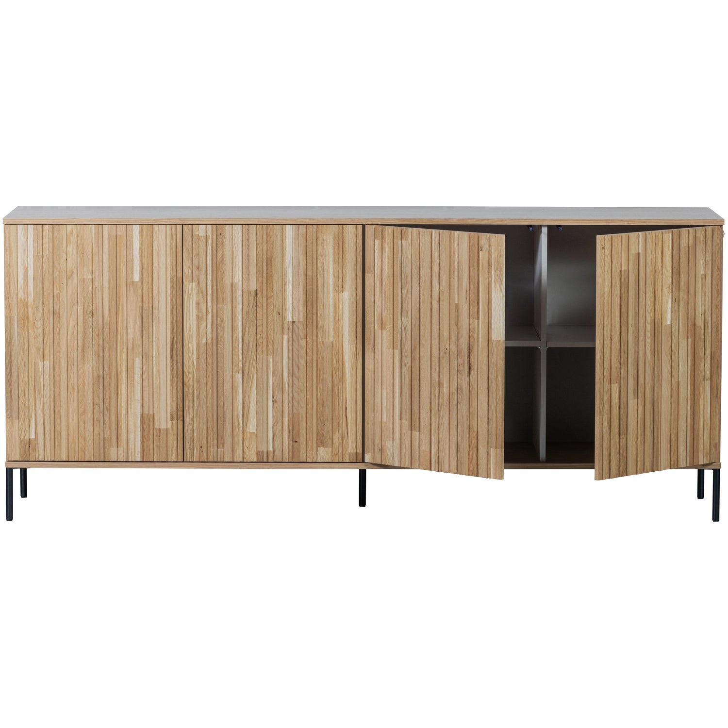 Woood | Dressoir Gravure 200cm eiken