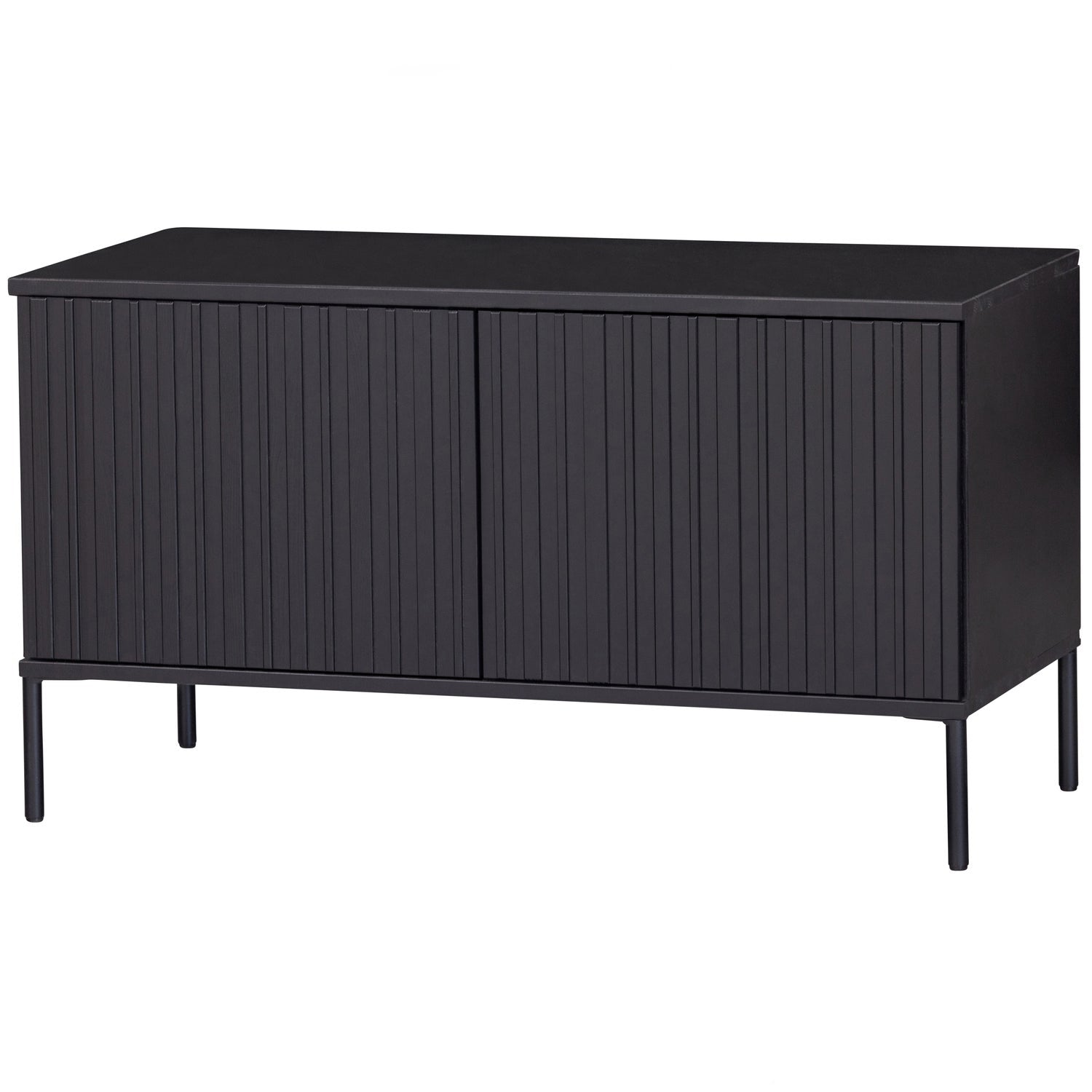 Woood | Tv meubel Gravure 100cm zwart