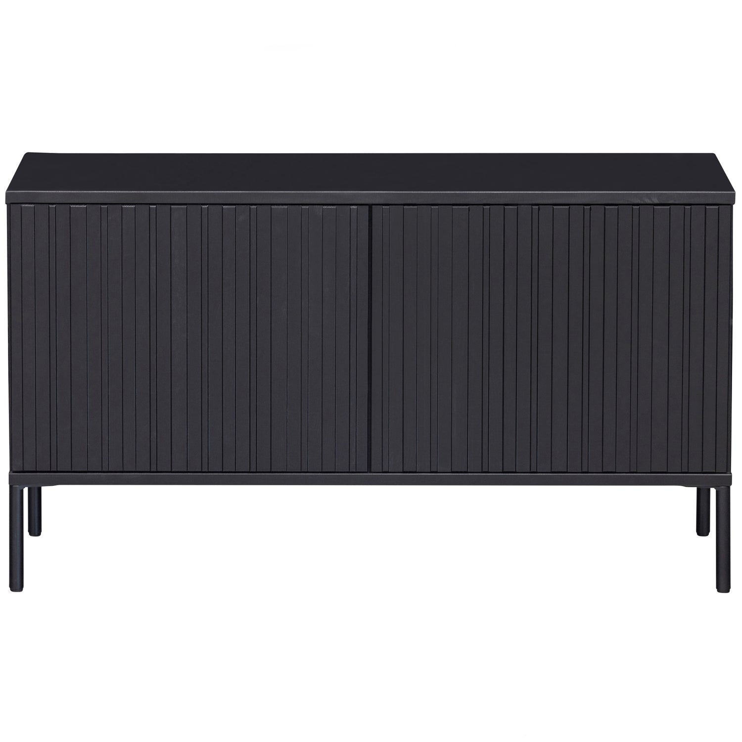 Woood | Tv meubel Gravure 100cm zwart