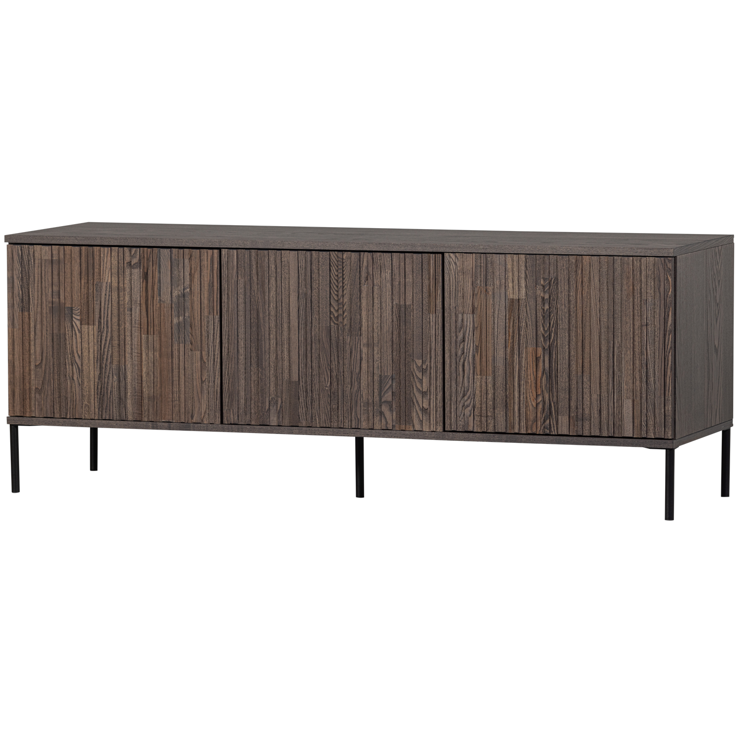 Woood | Tv meubel Gravure 150cm espresso