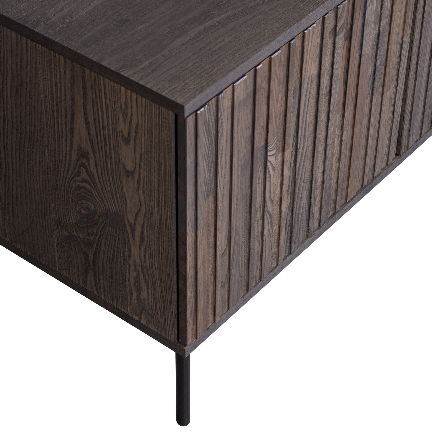 Woood | Tv meubel Gravure 150cm espresso