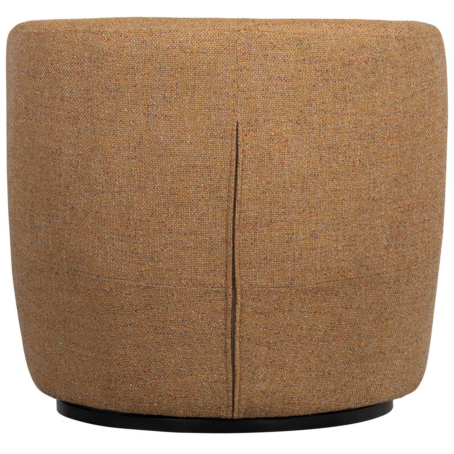 Woood | Draaifauteuil Serra geweven stof curry