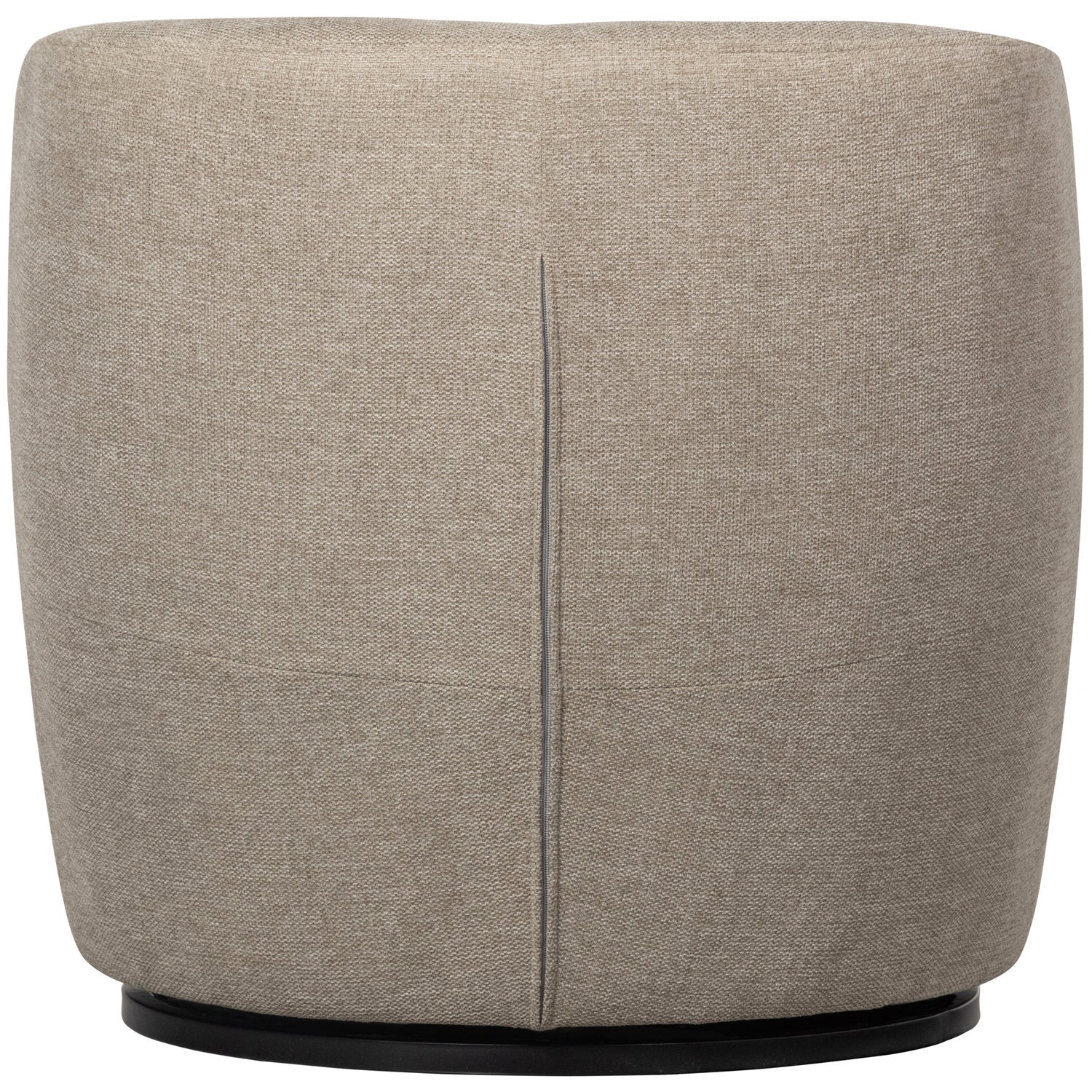 Woood | Draaifauteuil Serra geweven stof zand