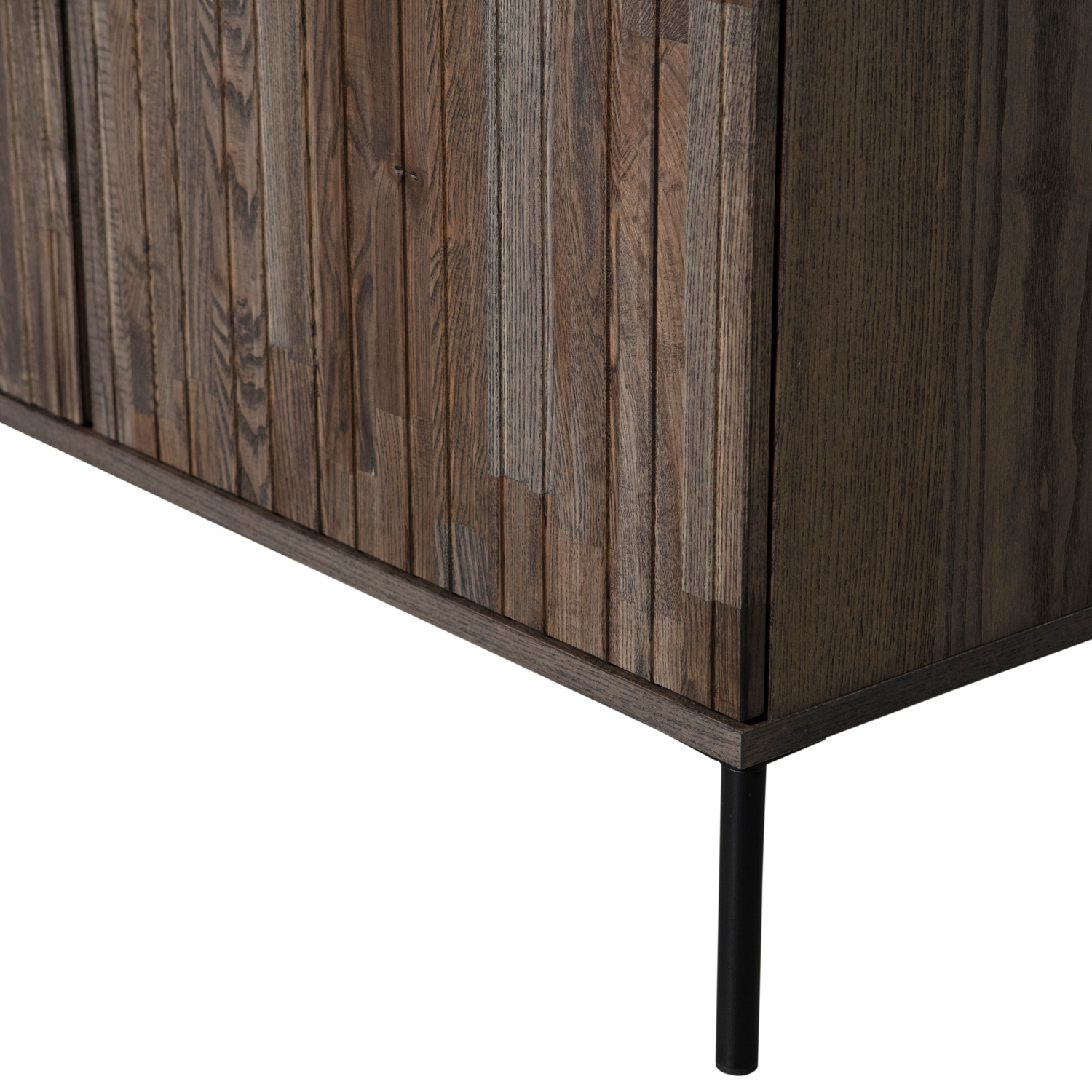 Woood | Wandkast Gravure espresso