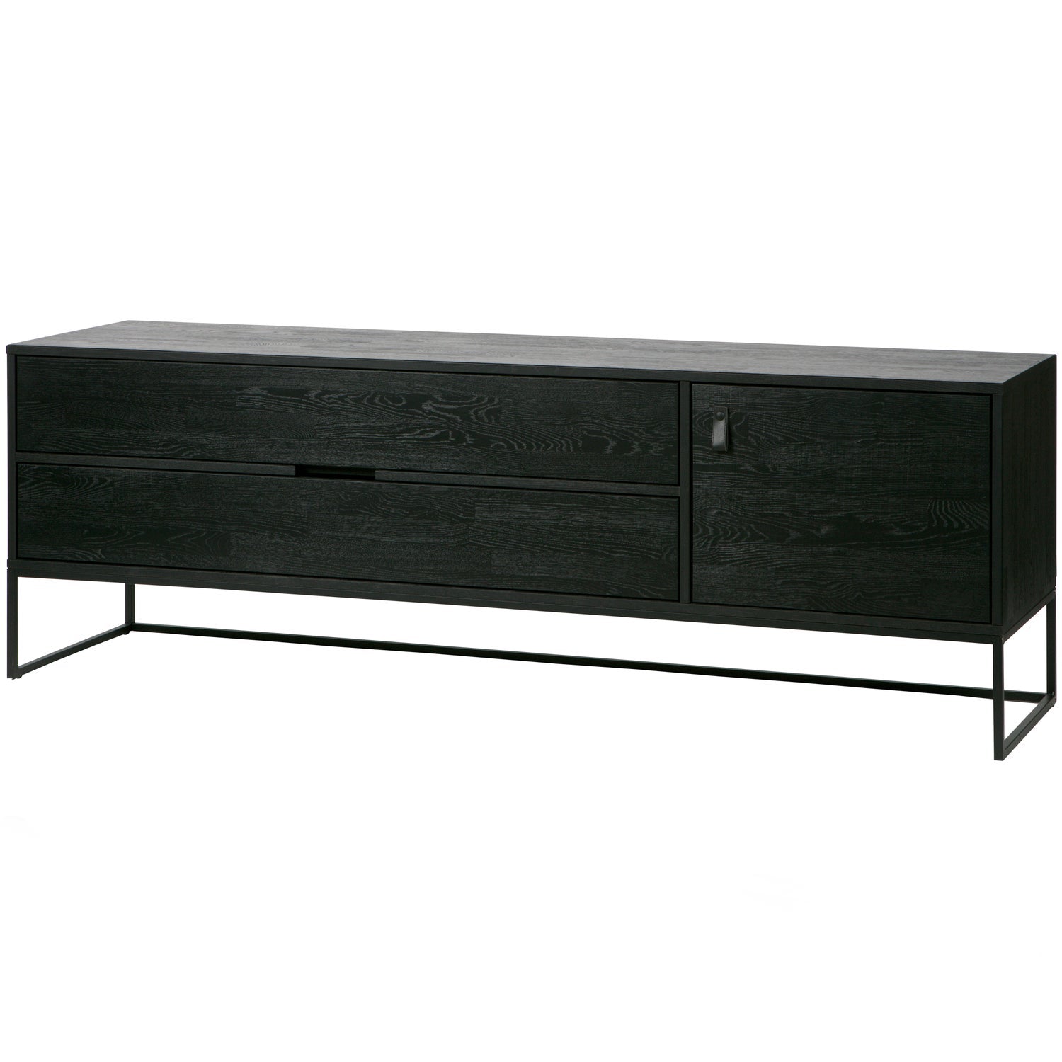 Woood | Tv meubel Silas 180cm zwart