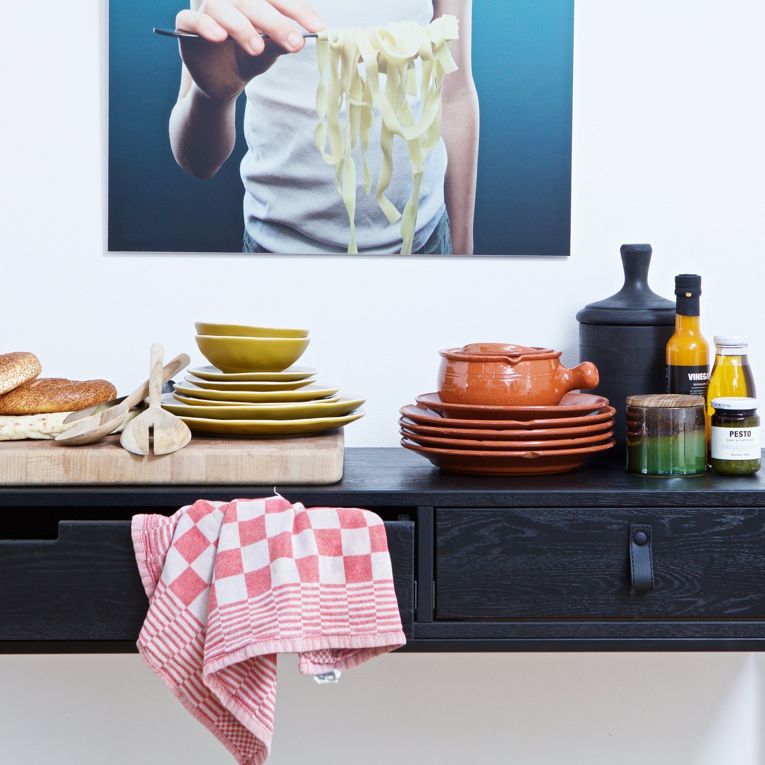 Woood | Sidetable Silas diepzwart