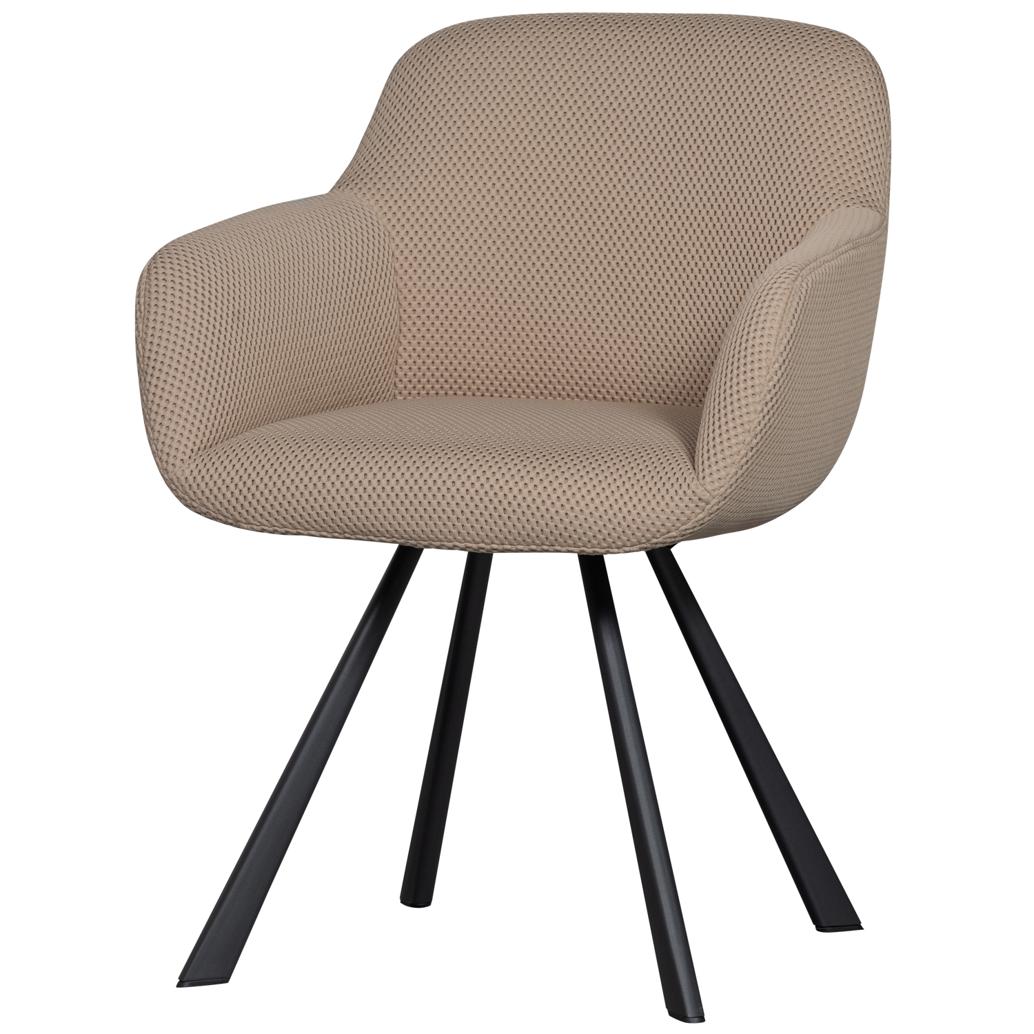 Woood | Eetkamerstoel Juno mesh naturel