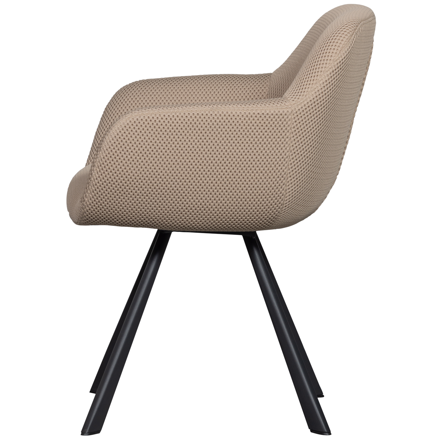 Woood | Eetkamerstoel Juno mesh naturel