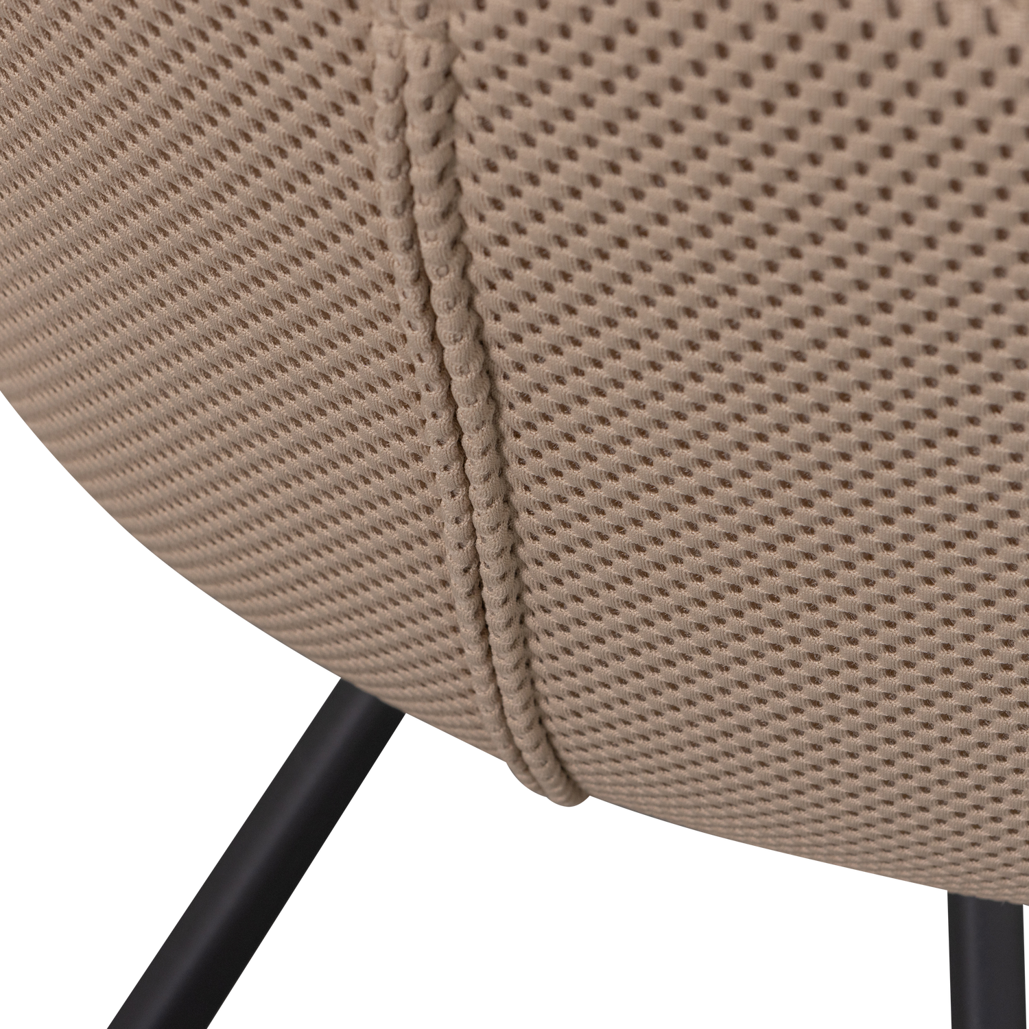 Woood | Eetkamerstoel Juno mesh naturel