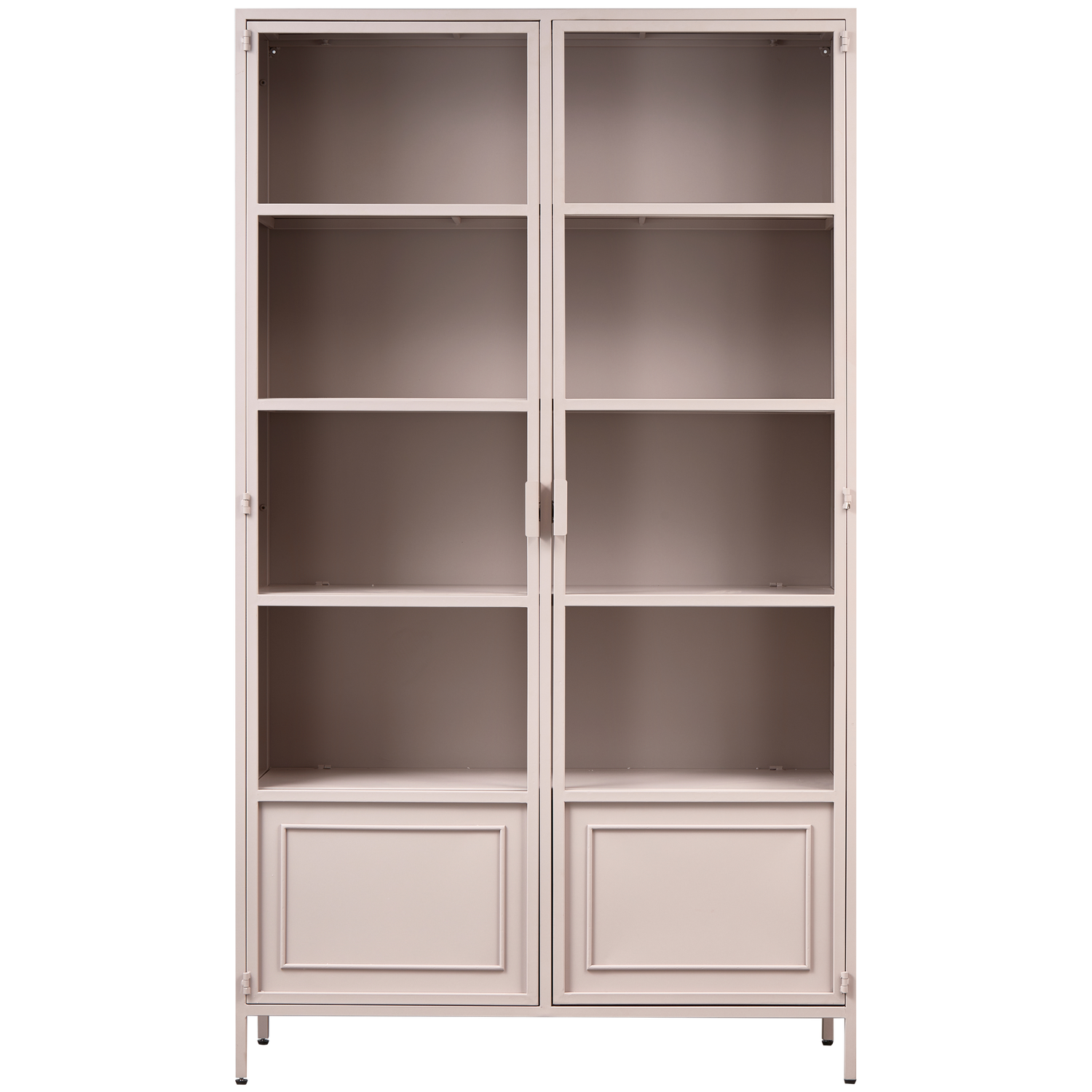 Woood | Vitrinekast XL Ronja metaal soft pink
