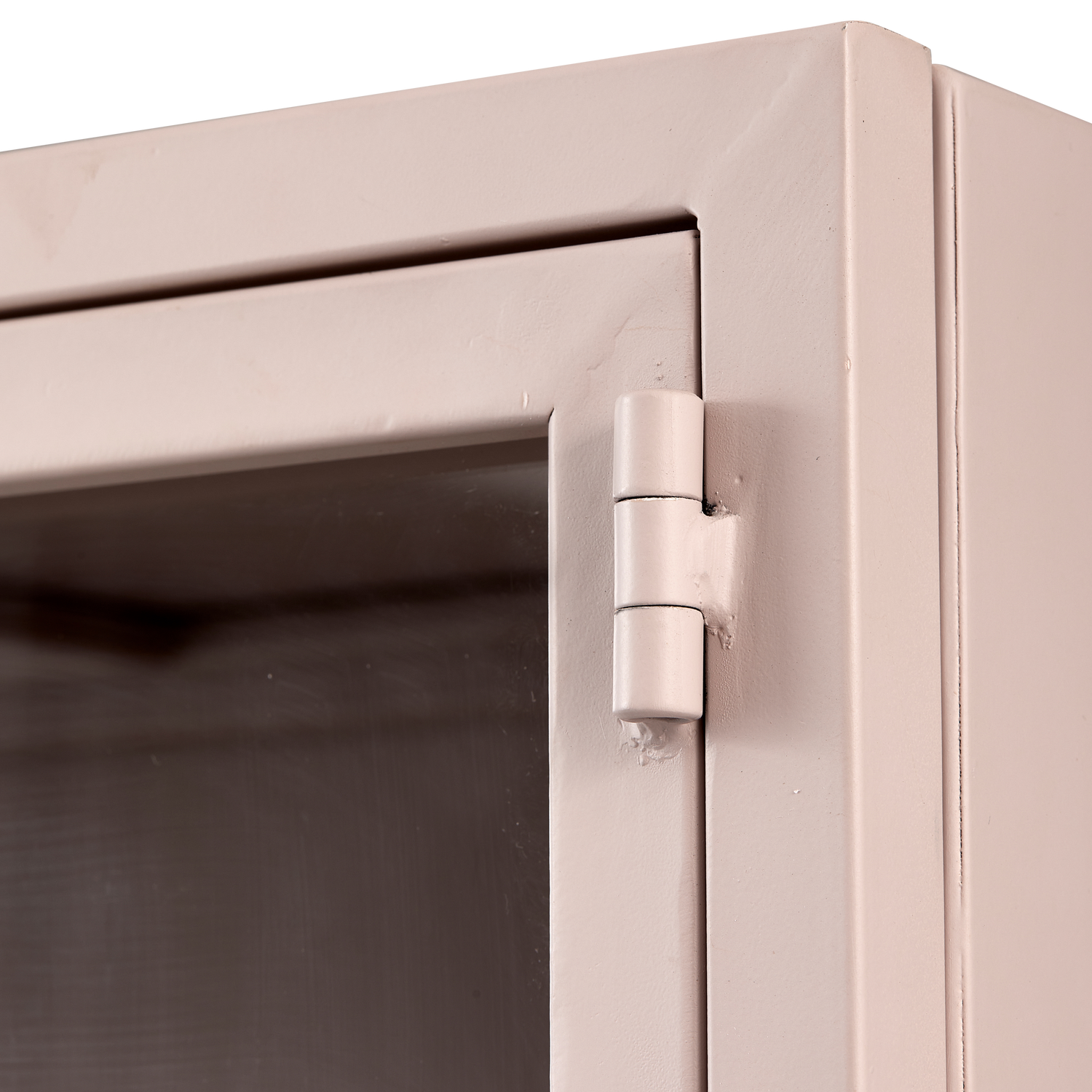 Woood | Vitrinekast XL Ronja metaal soft pink
