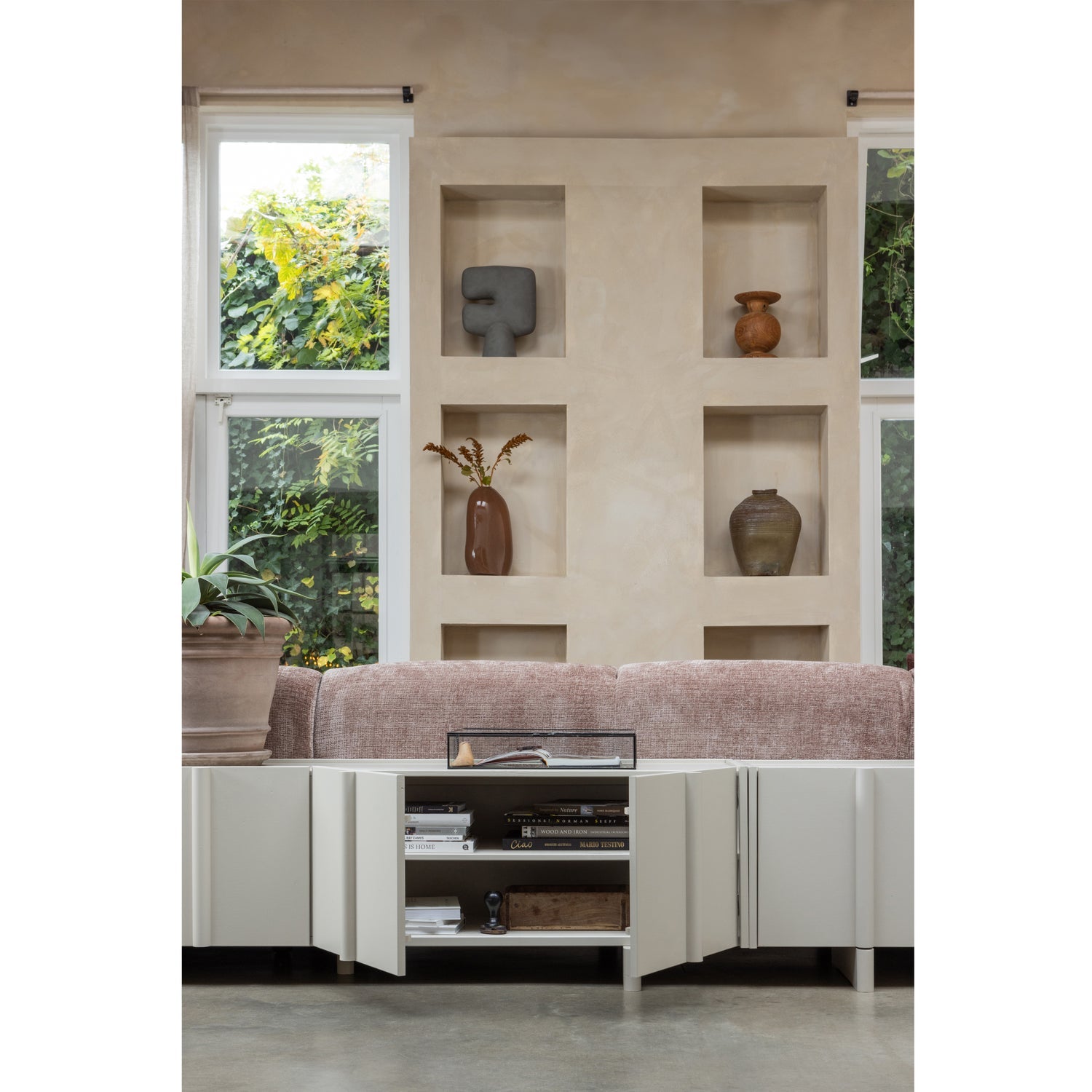 Woood | Tv meubel Basu 200cm dust