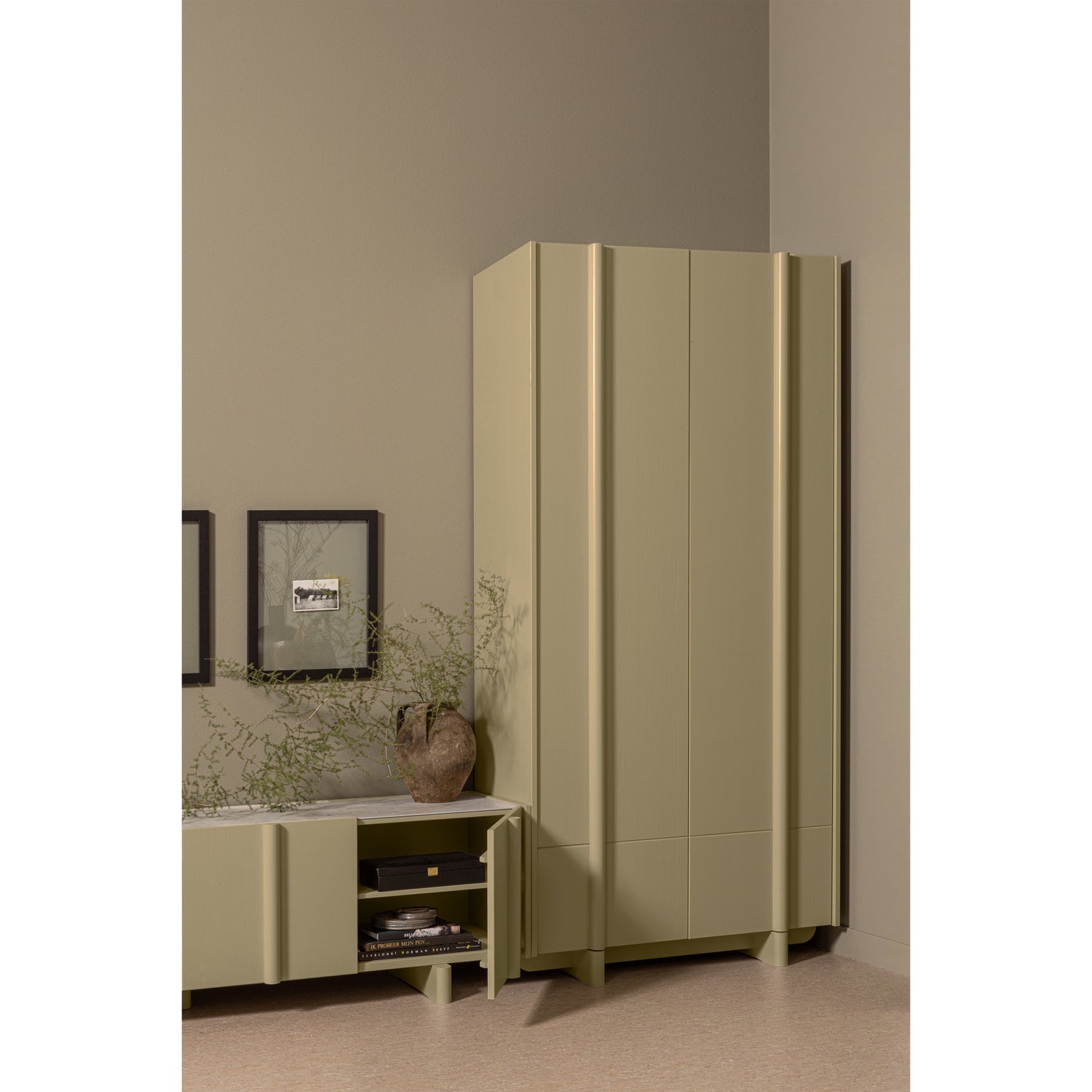Woood | Tv meubel Basu 200cm moss