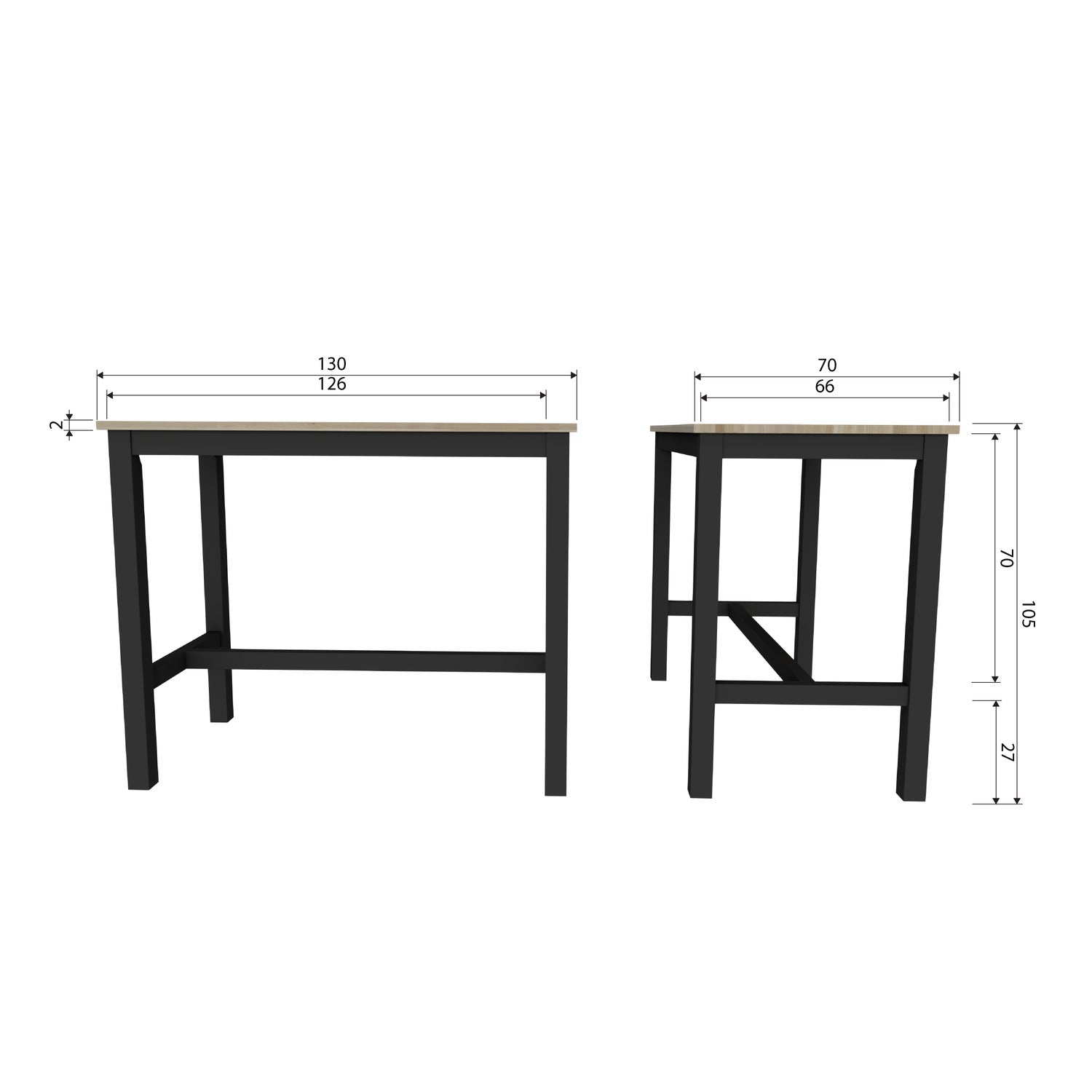 Woood | Tv meubel Silas 120cm grenen dust