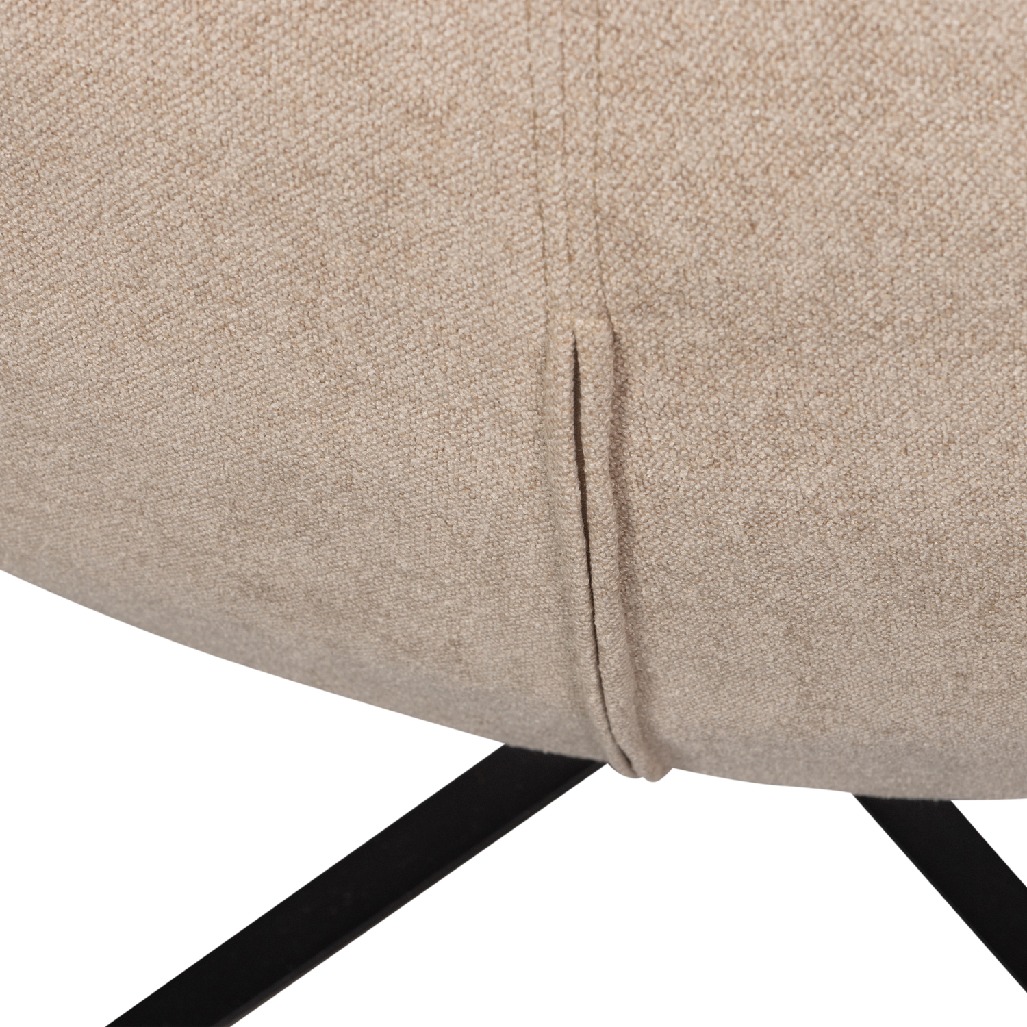 Woood | Draaifauteuil Maudi naturel