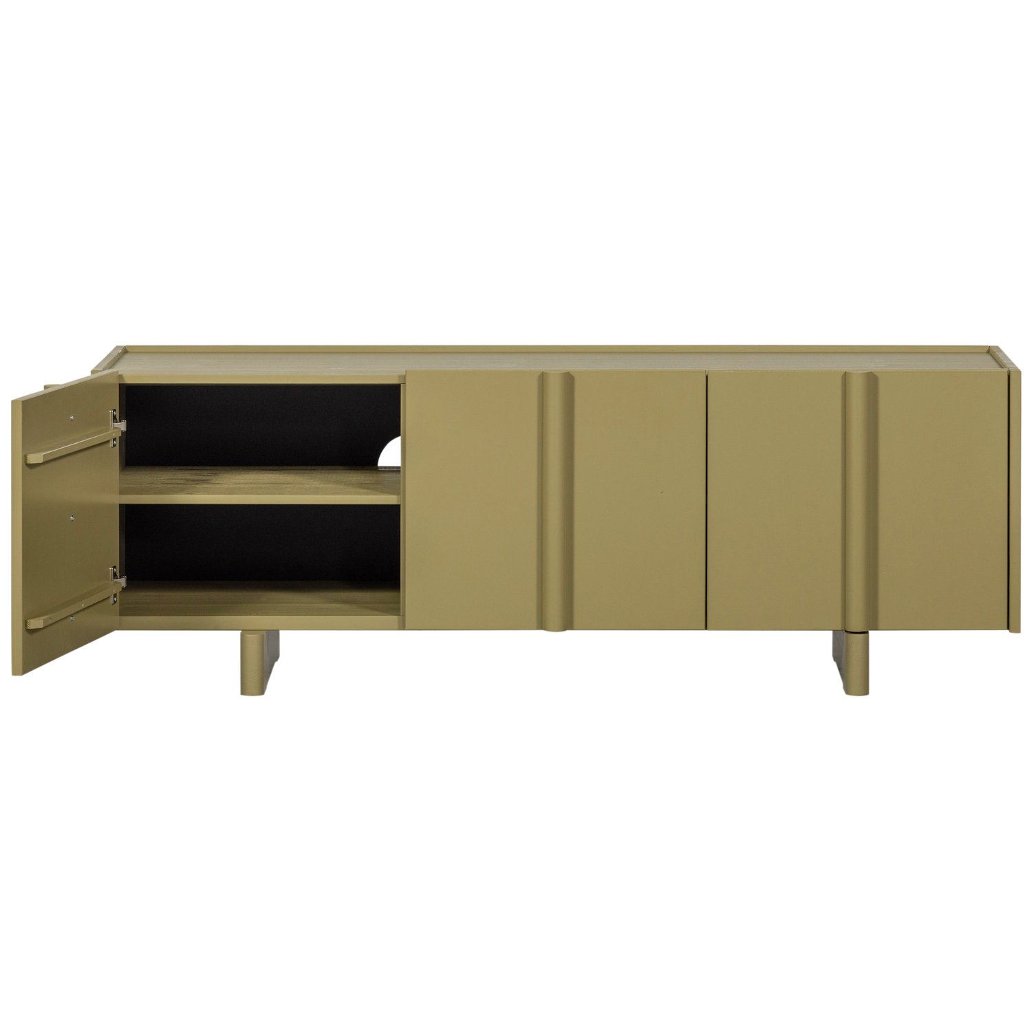 Woood | Tv meubel Basu 152cm moss
