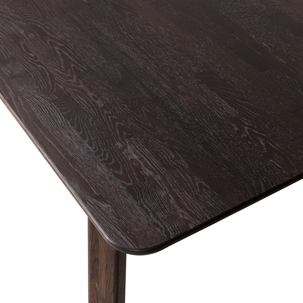 Woood | 4-Standen poot Haarlem eiken mystic brown set van 2