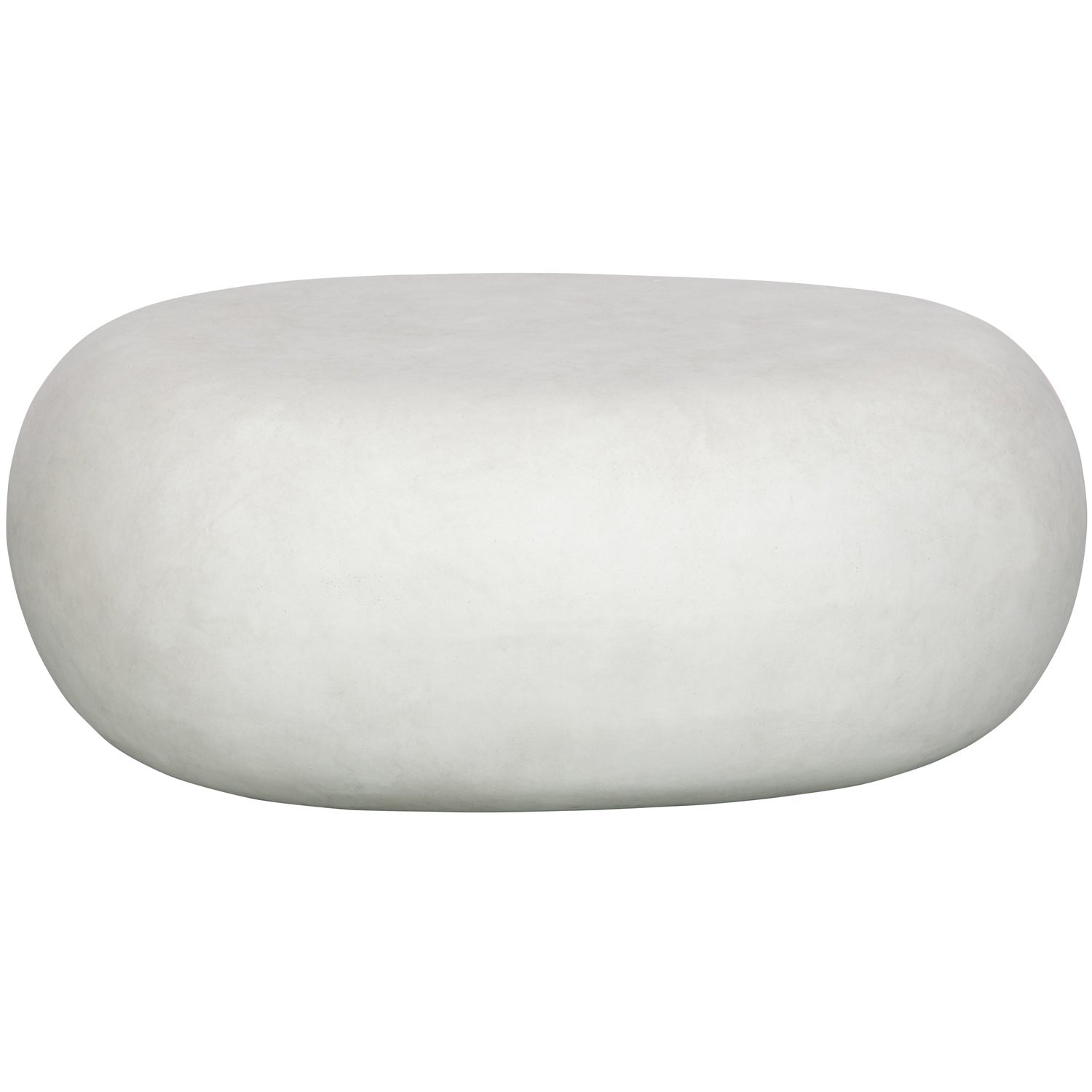Woood | Bijzettafel Pebble betonlook wit