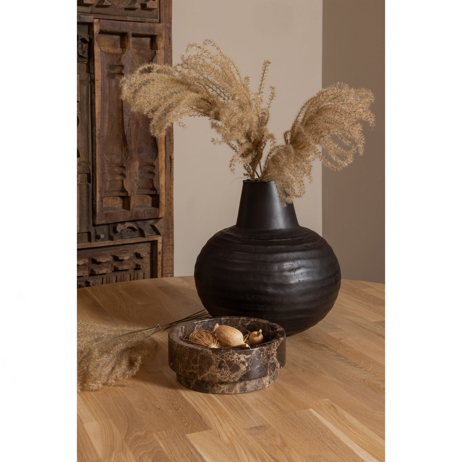 Woood | Ronde eettafel Rhonda 130cm eiken