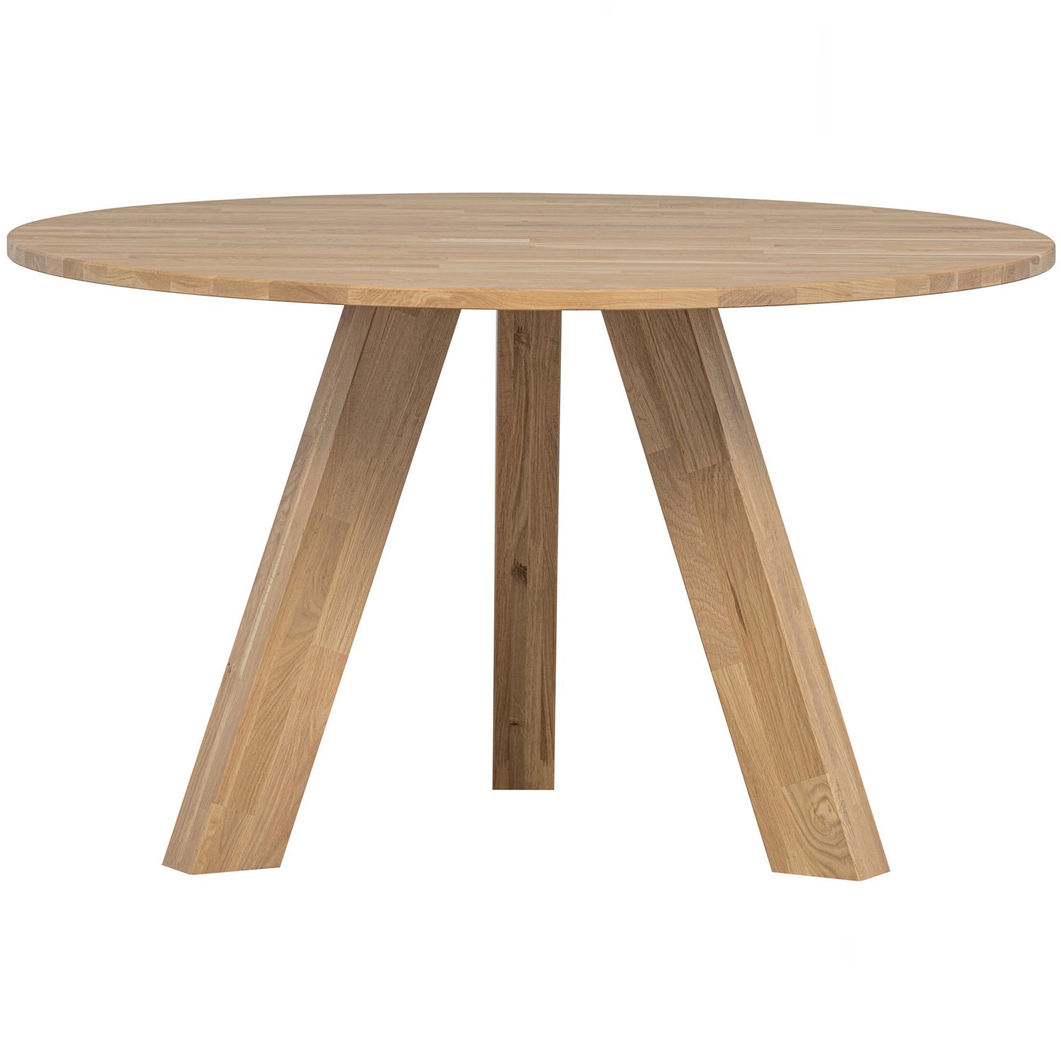 Woood | Ronde eettafel Rhonda 130cm eiken