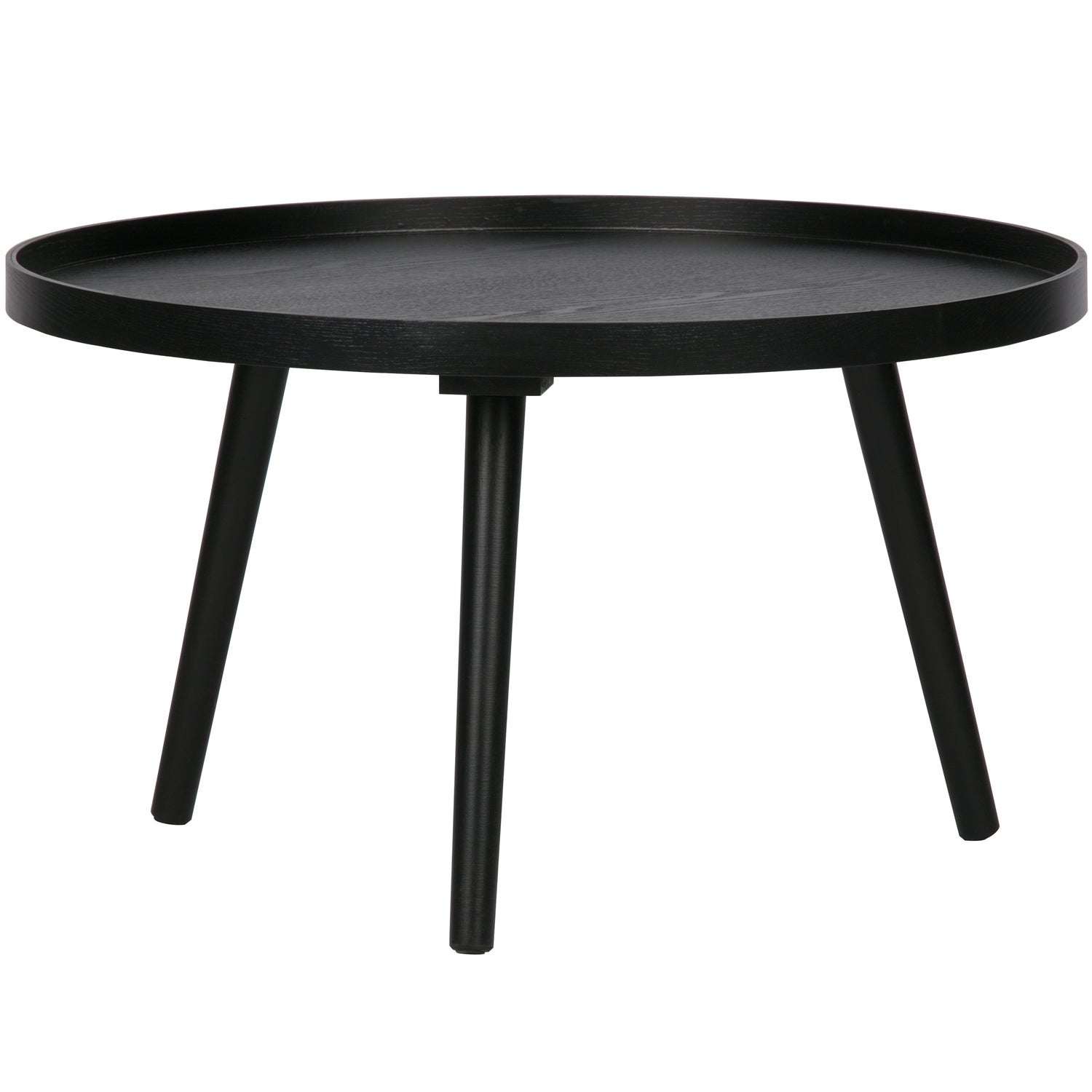 Woood | Bijzettafel Mesa L zwart