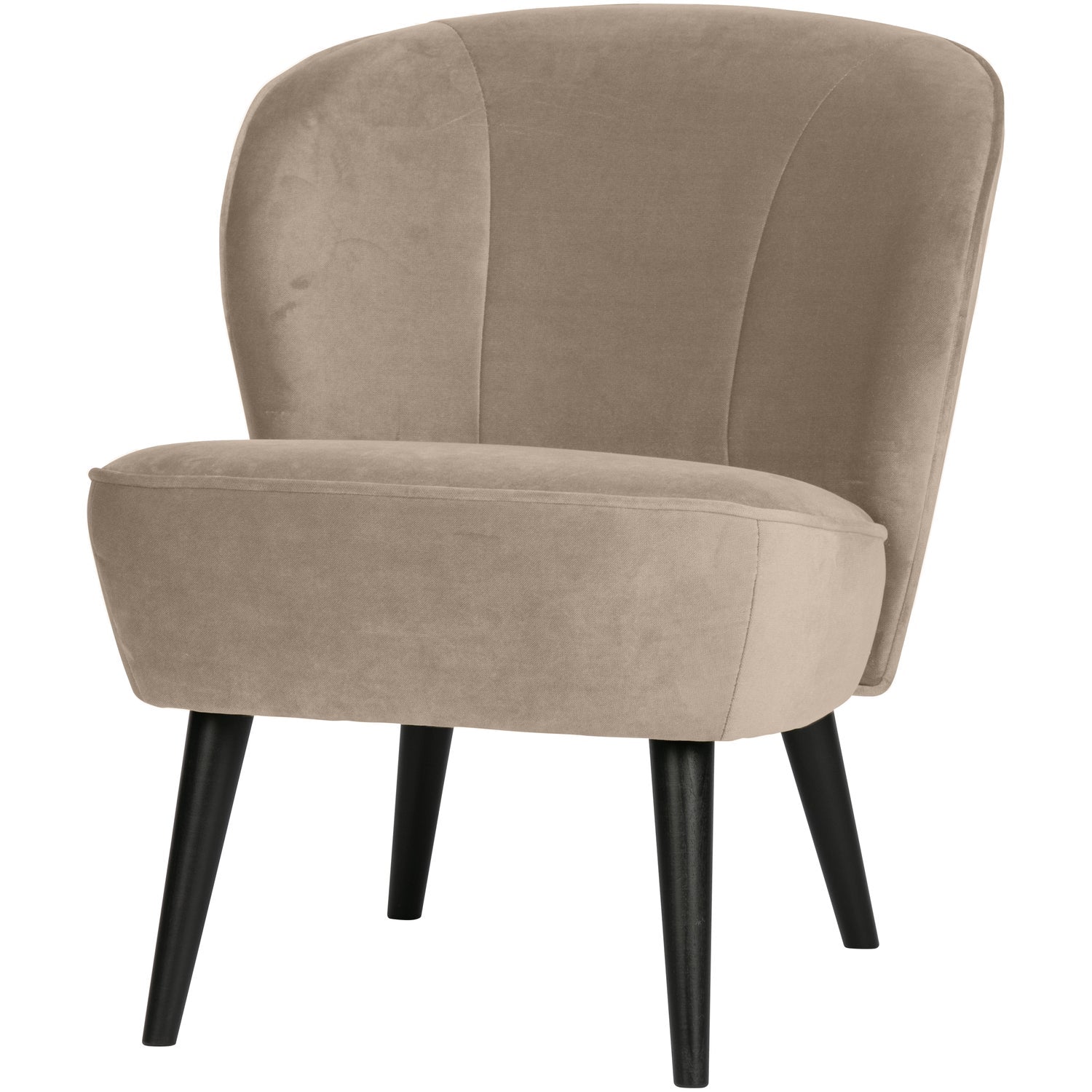 Woood | Fauteuil Sara velvet khaki