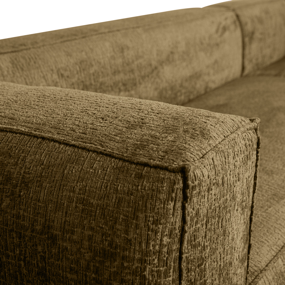 Woood | Hoekbank Bean rechts structure velvet spices