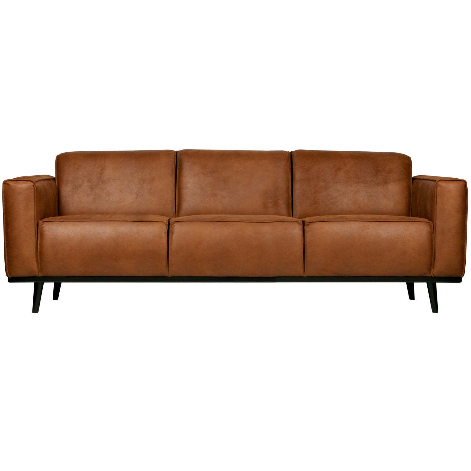 Woood | 3-zits bank Statement 230cm ecoleer cognac